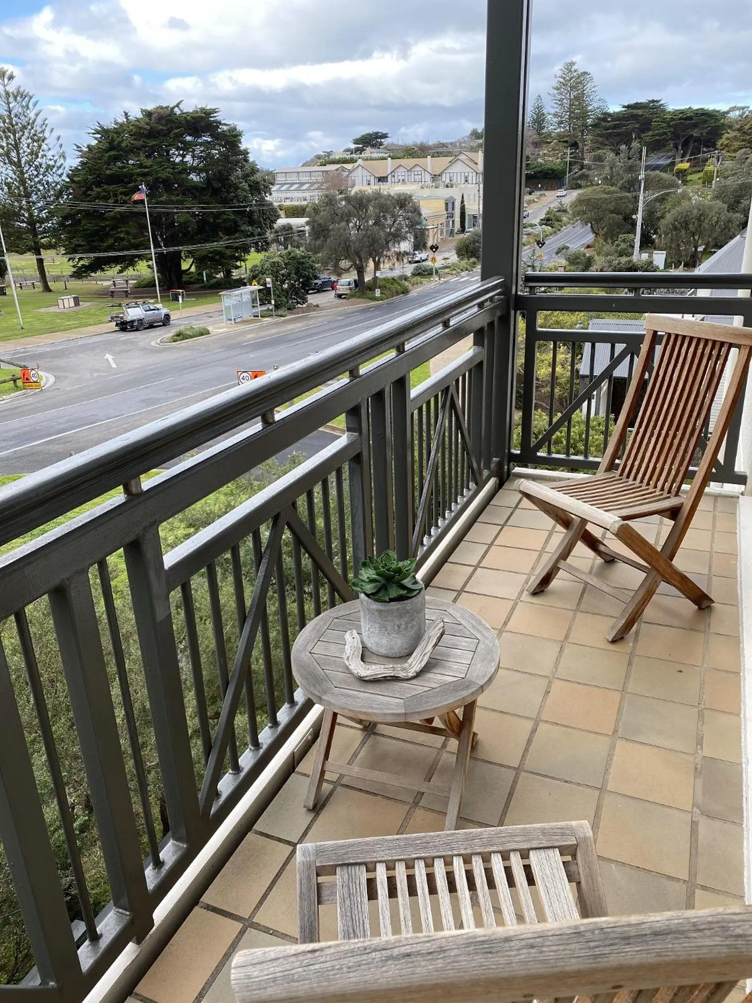 Street view in Portsea Village Resort