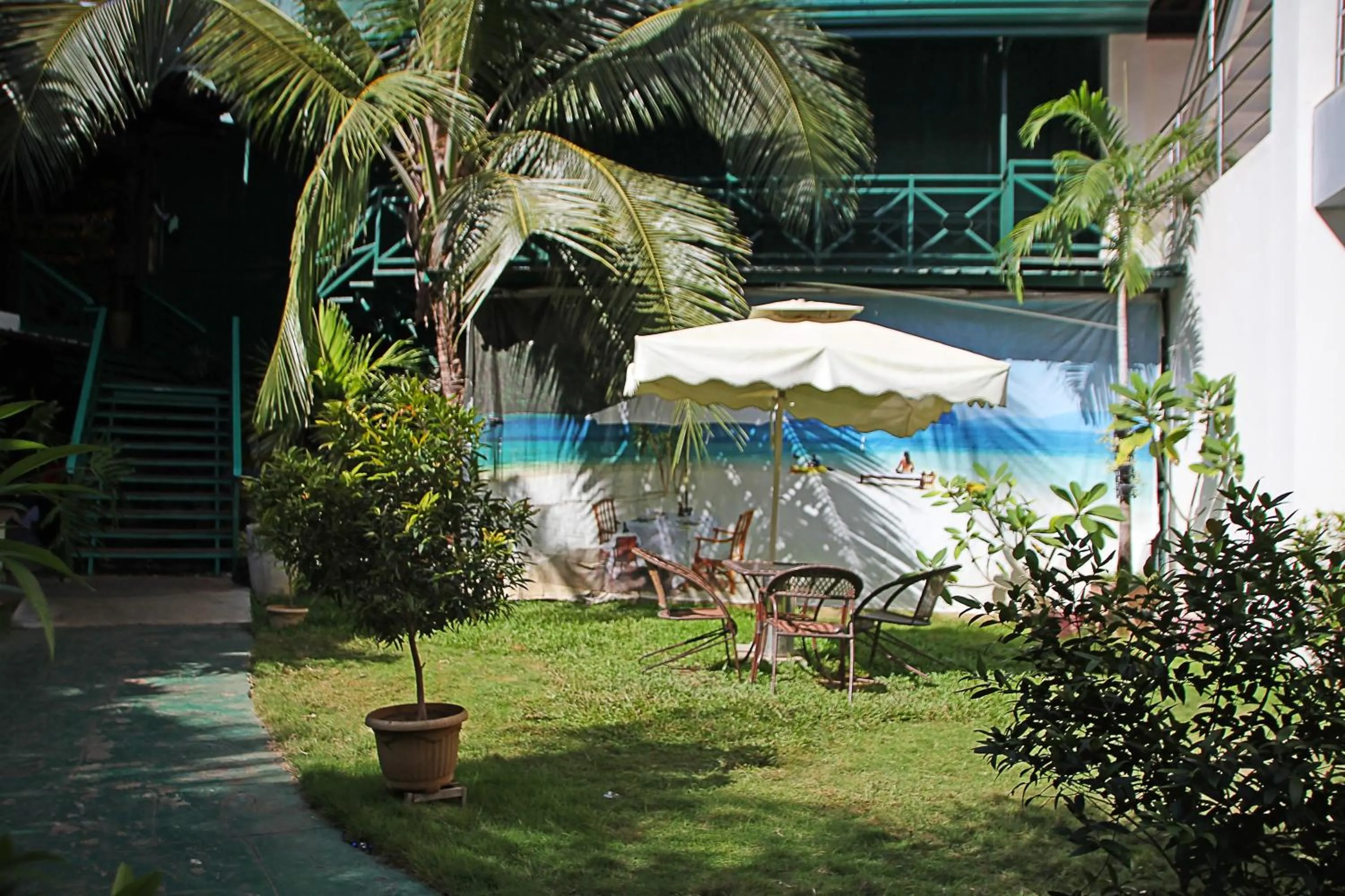 Garden in Palawan Uno Hotel
