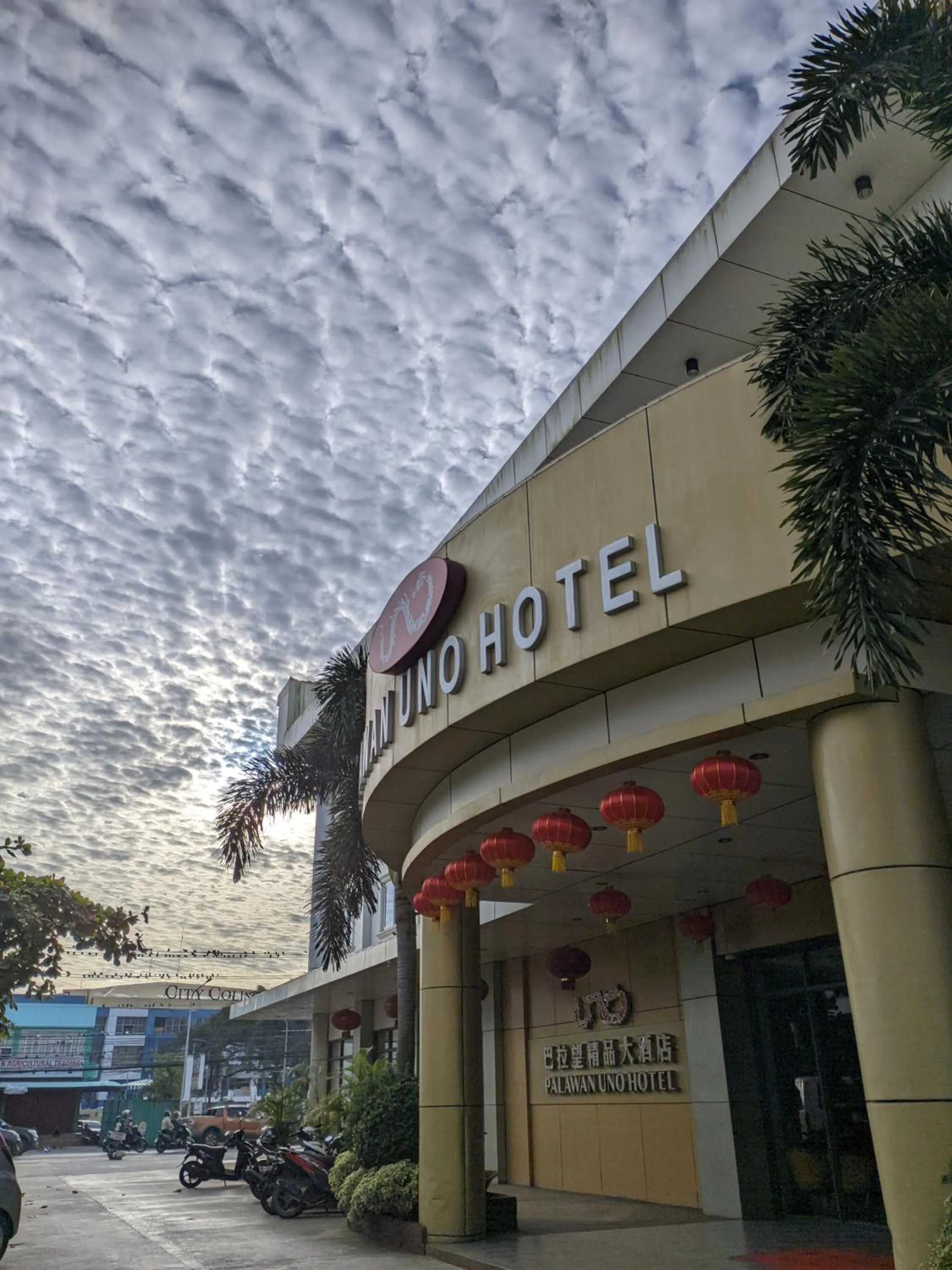 Property building in Palawan Uno Hotel