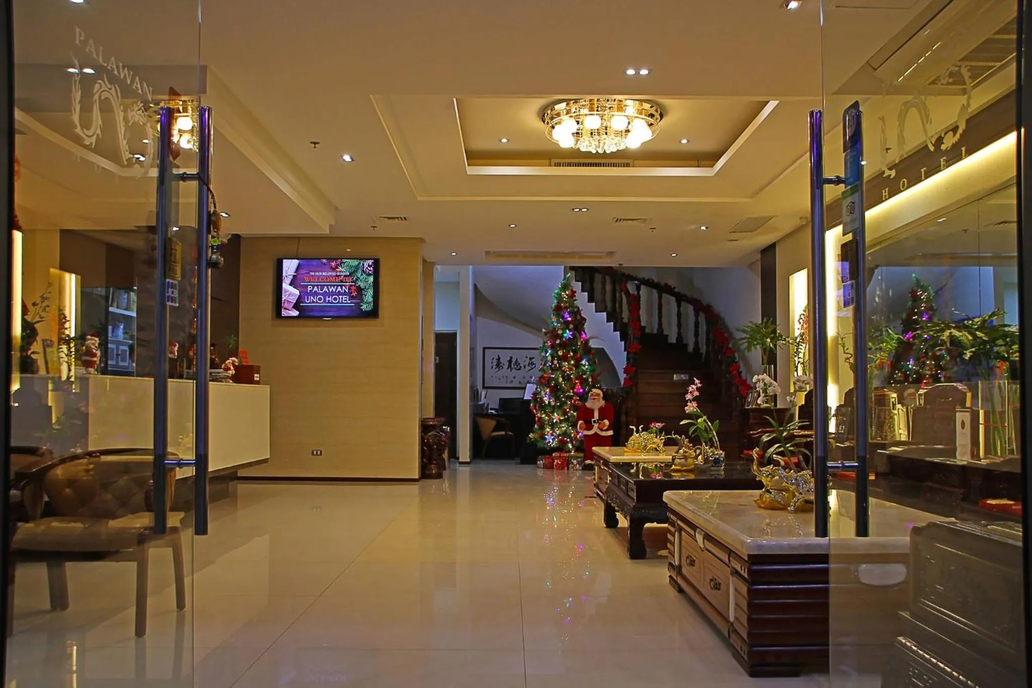 Lobby or reception in Palawan Uno Hotel
