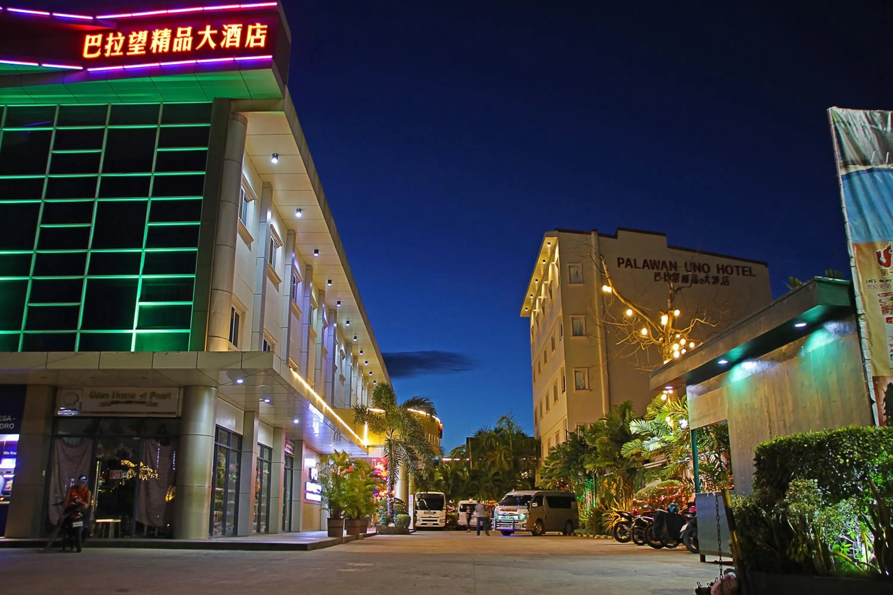 Property building in Palawan Uno Hotel
