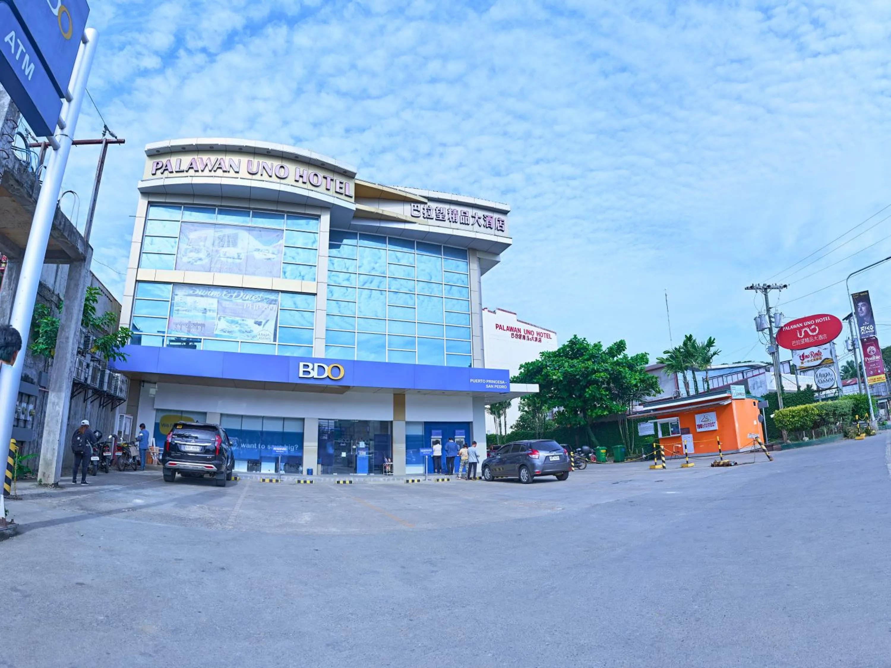 Property building in Palawan Uno Hotel