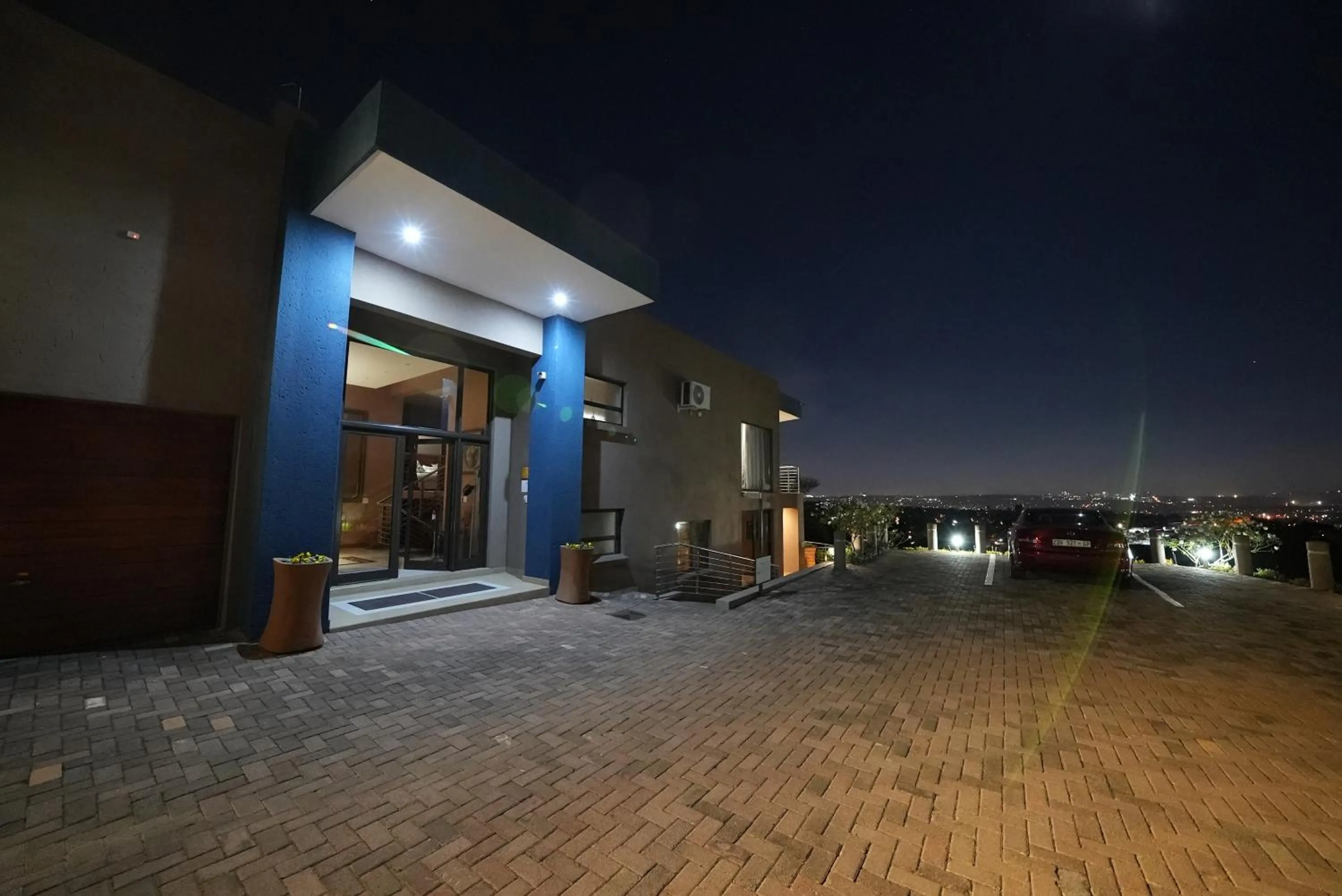 Property building in Over The Moon Guesthouse