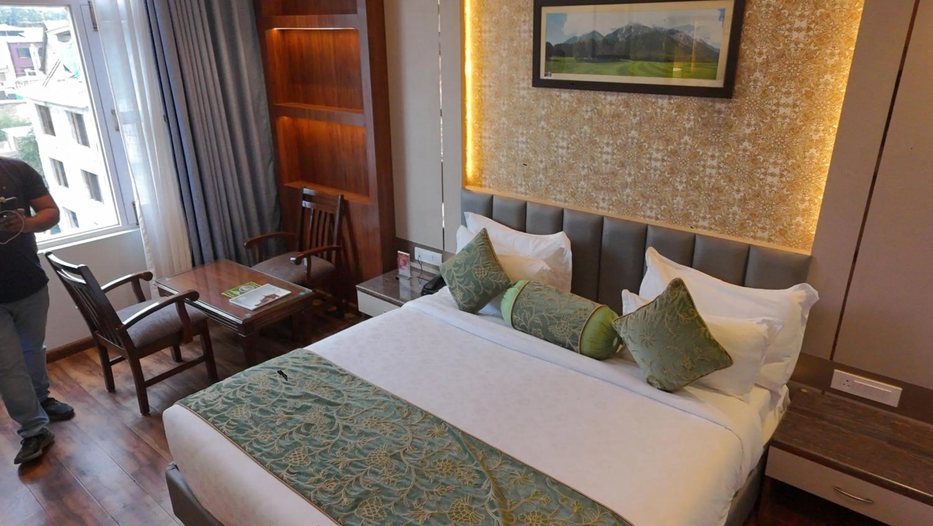 Bed in The Grand Mamta