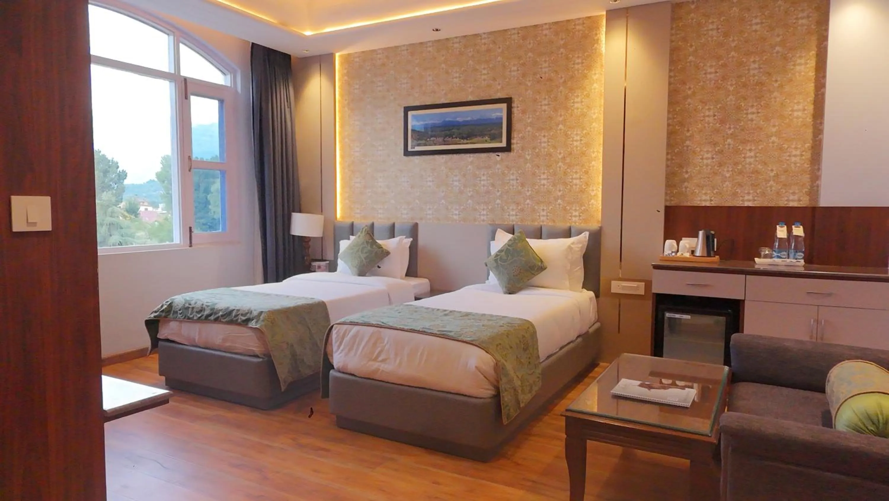 Bed in The Grand Mamta