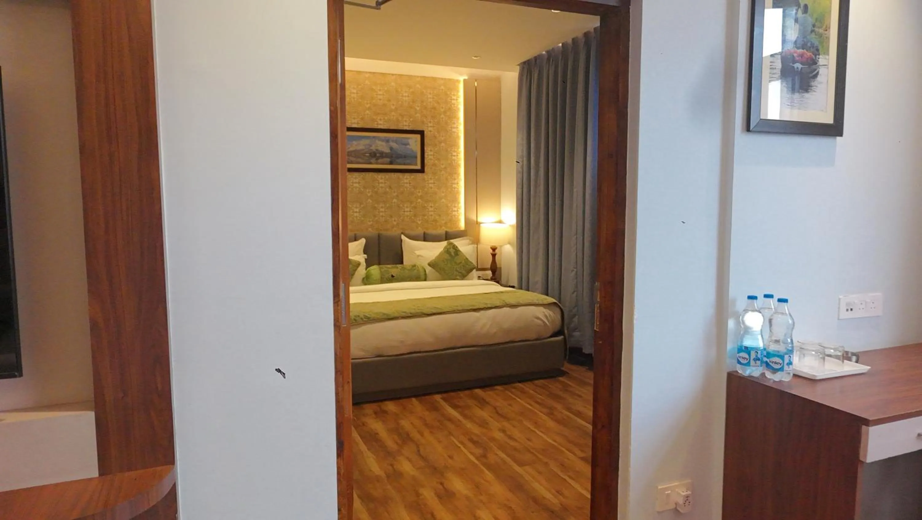 Bed in The Grand Mamta