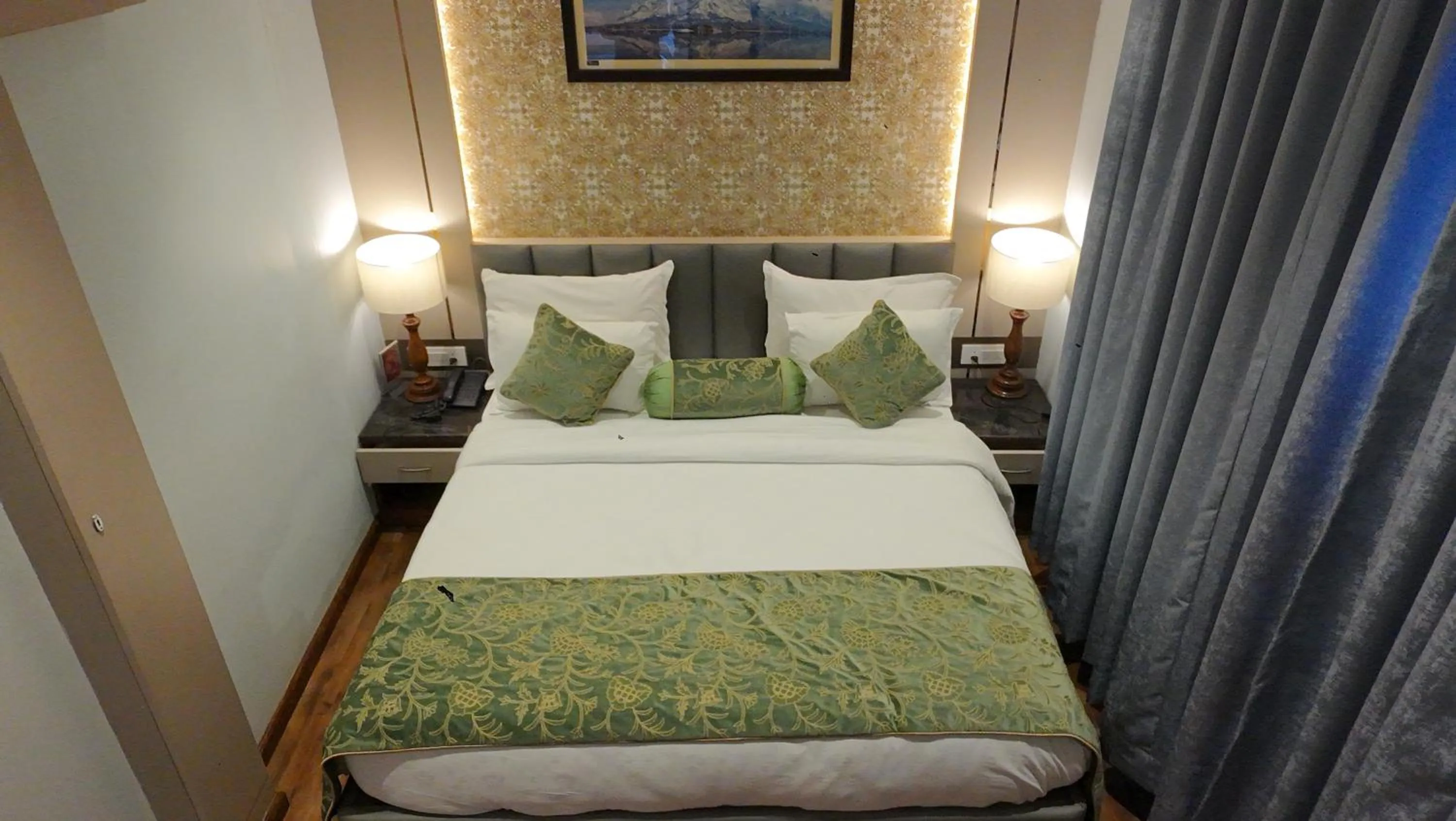 Bed in The Grand Mamta
