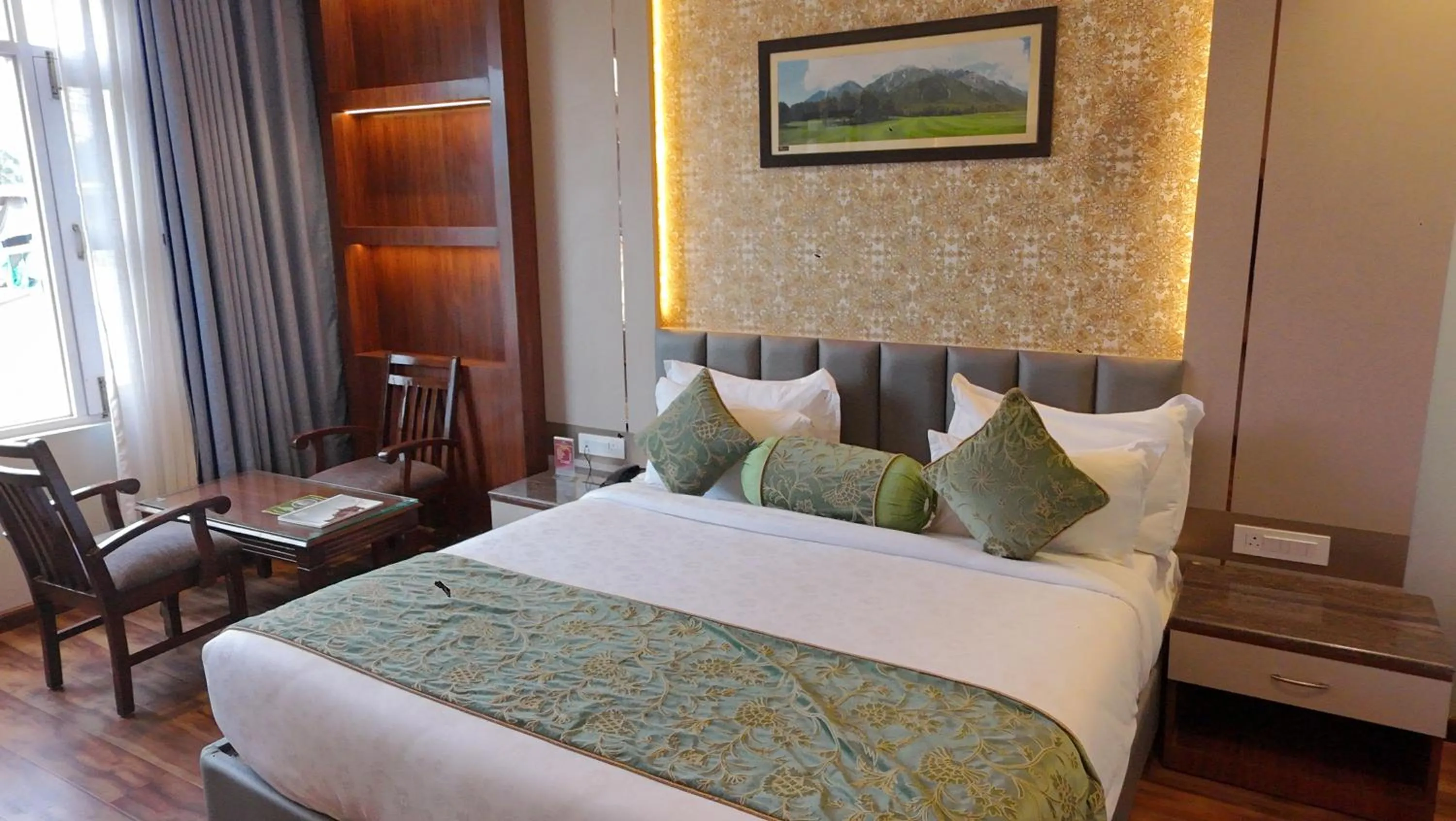 Bed in The Grand Mamta