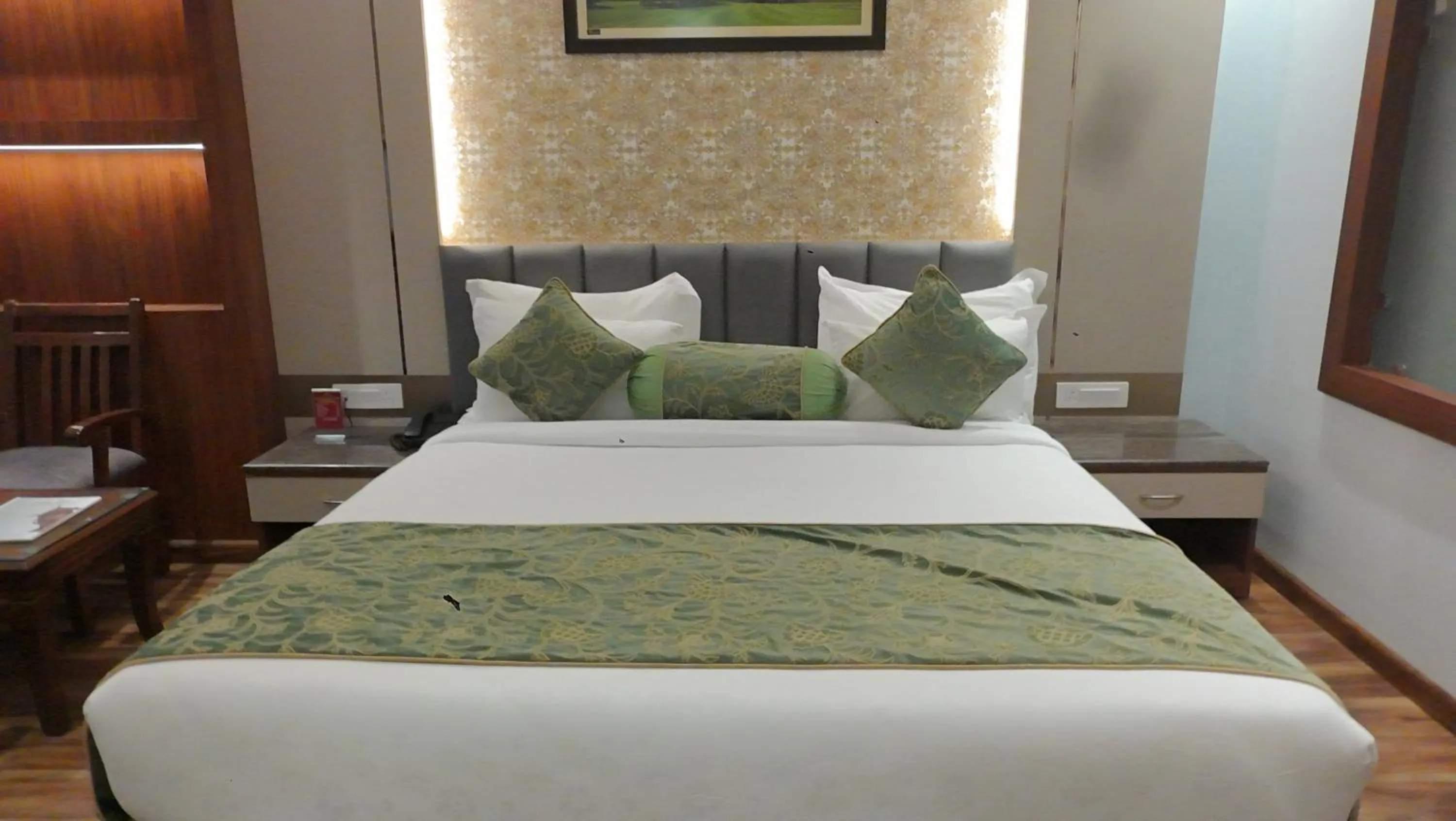 Bed in The Grand Mamta