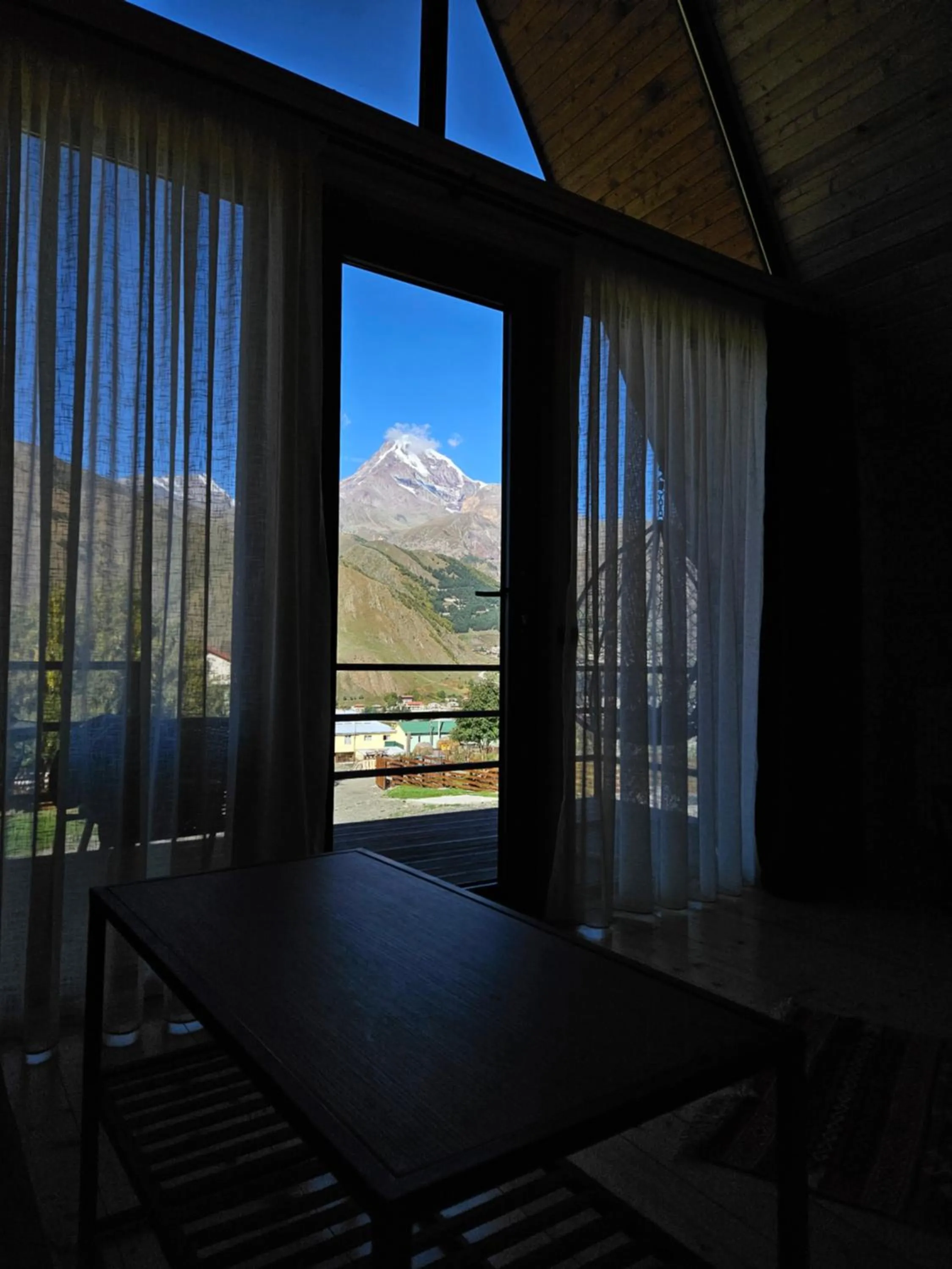 Mountain view in Misty Rocks Kazbegi