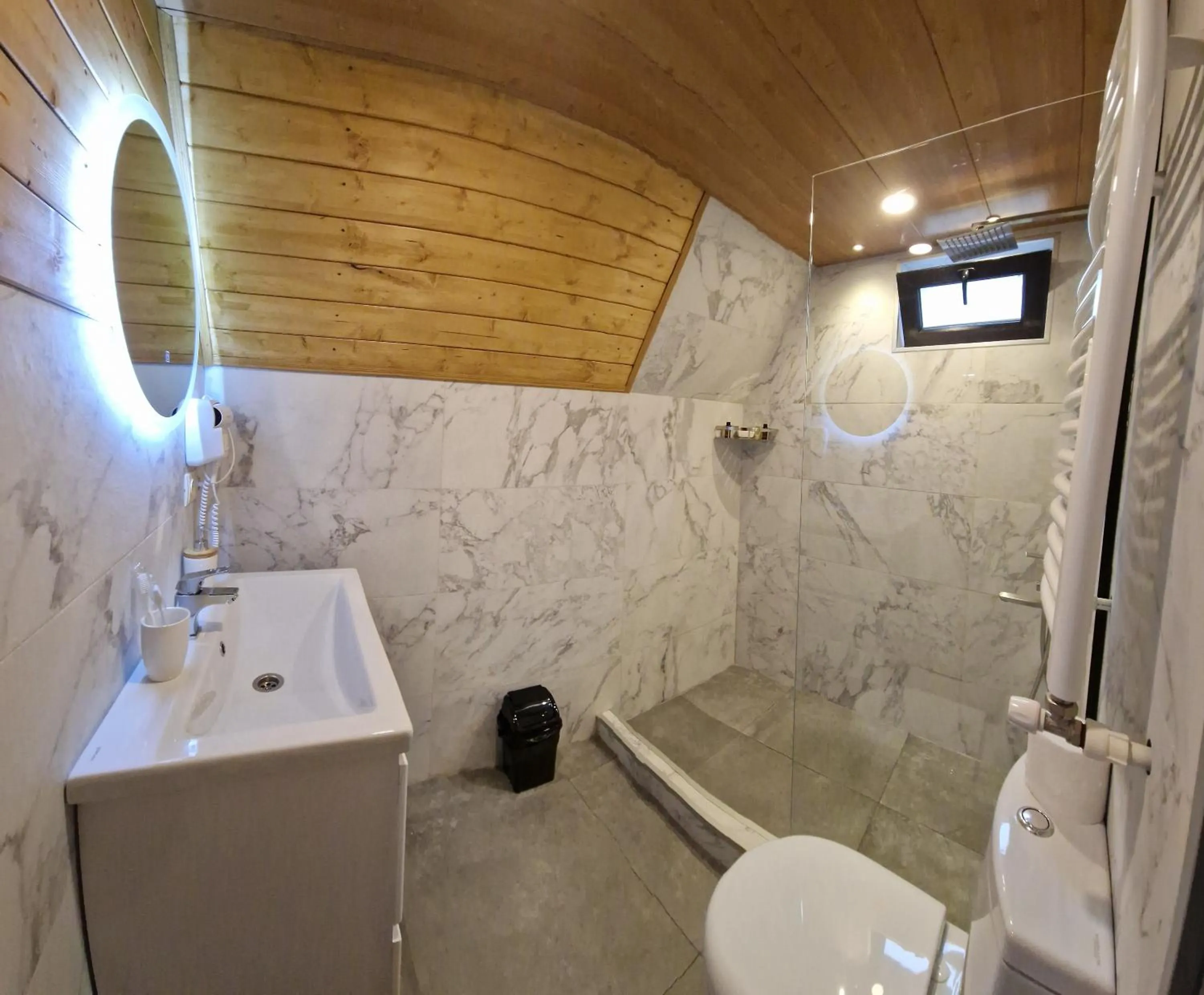 Toilet in Misty Rocks Kazbegi