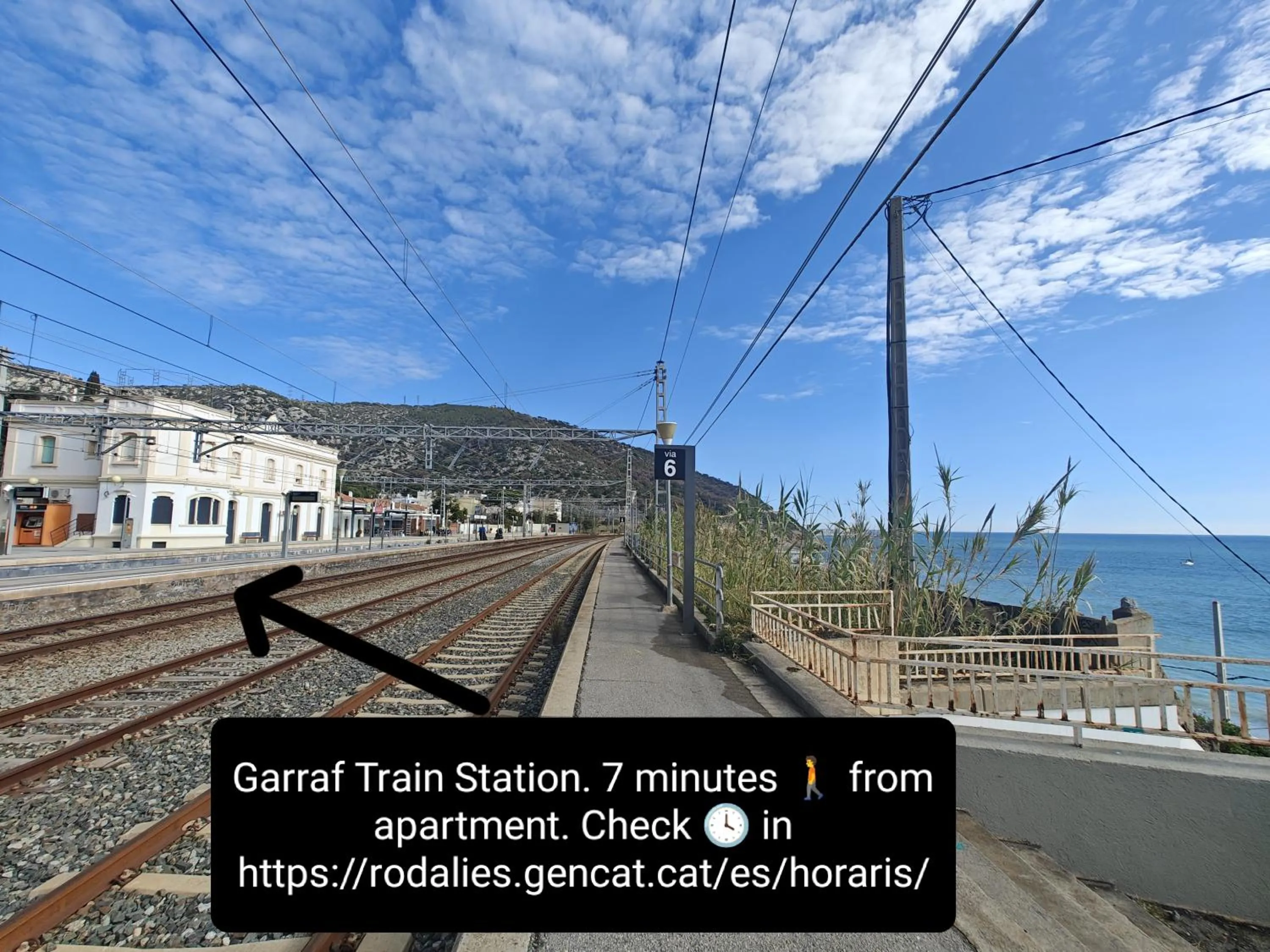 Natural landscape in Mi Casita De Garraf