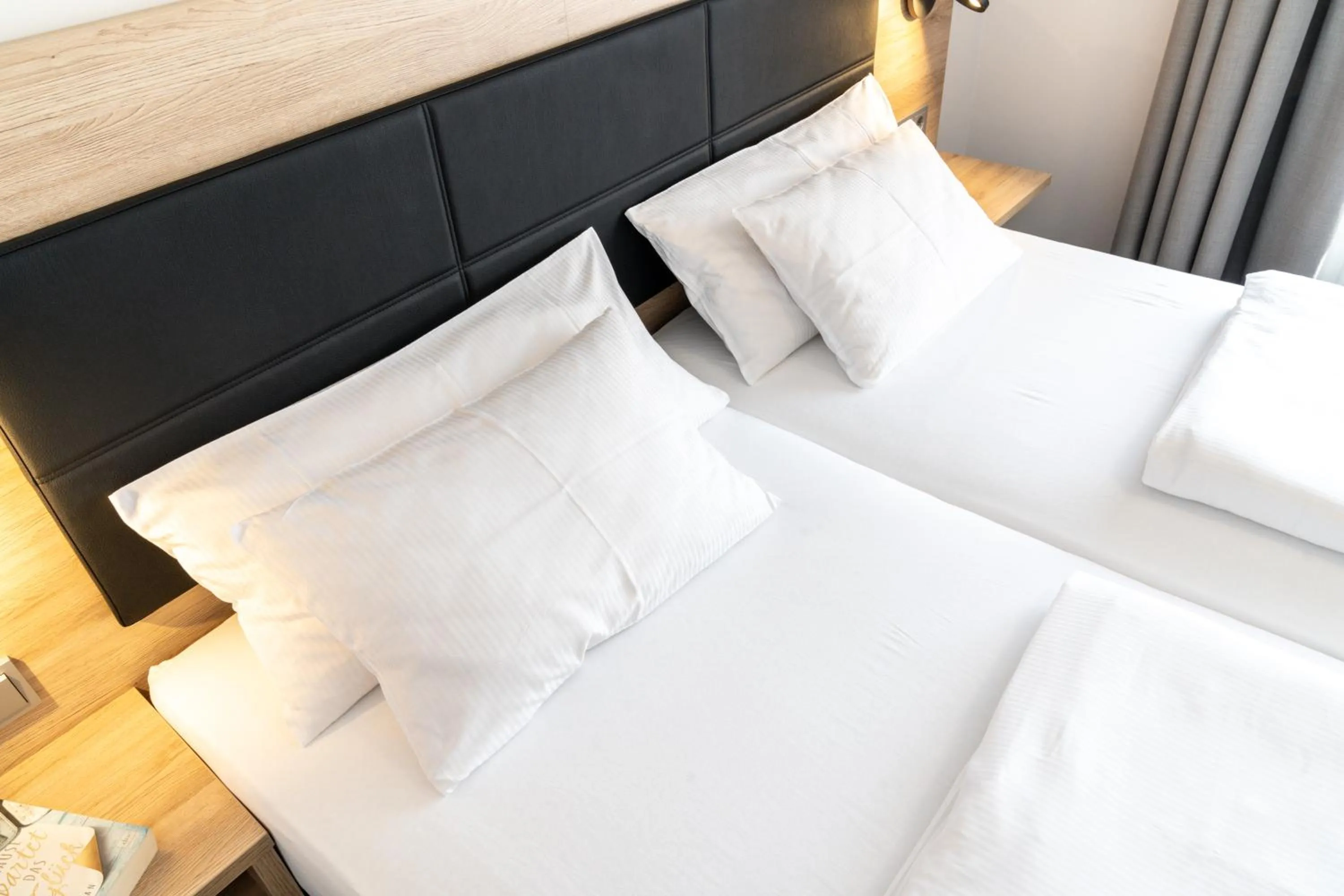 Bed in Hotel Restaurant Sonne