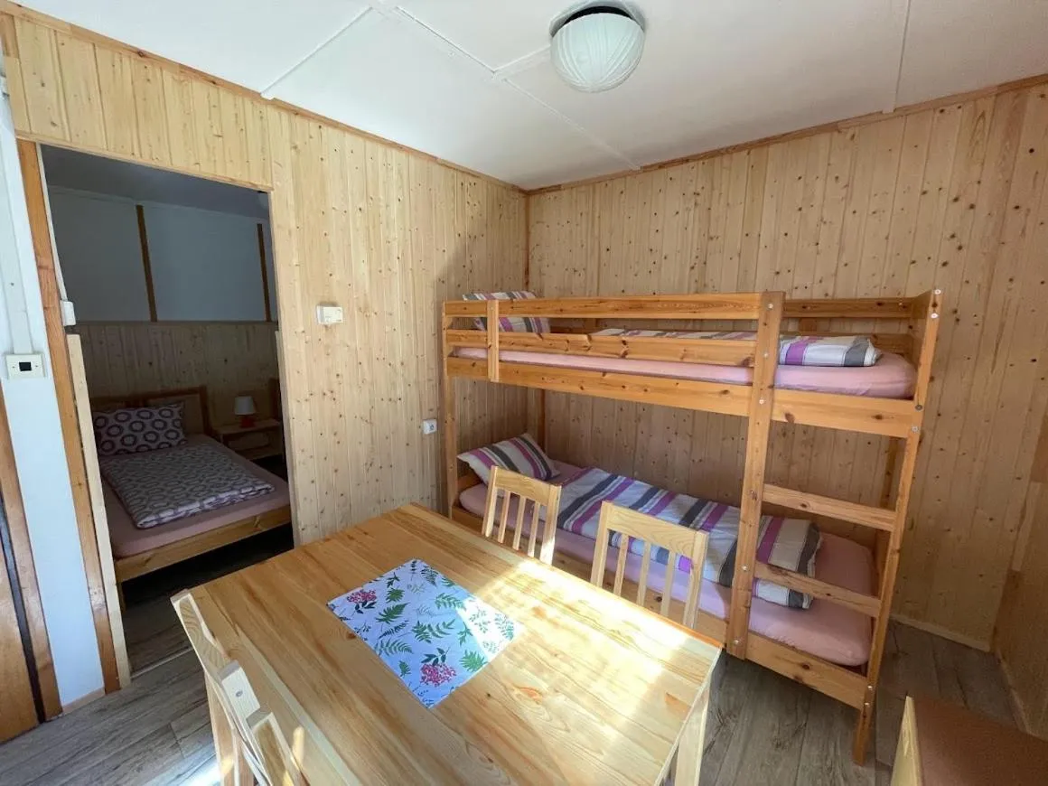 Bed in Hotel Rohanov