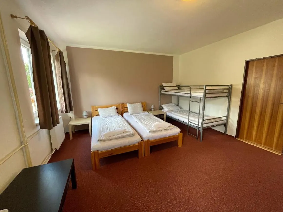 Bed in Hotel Rohanov