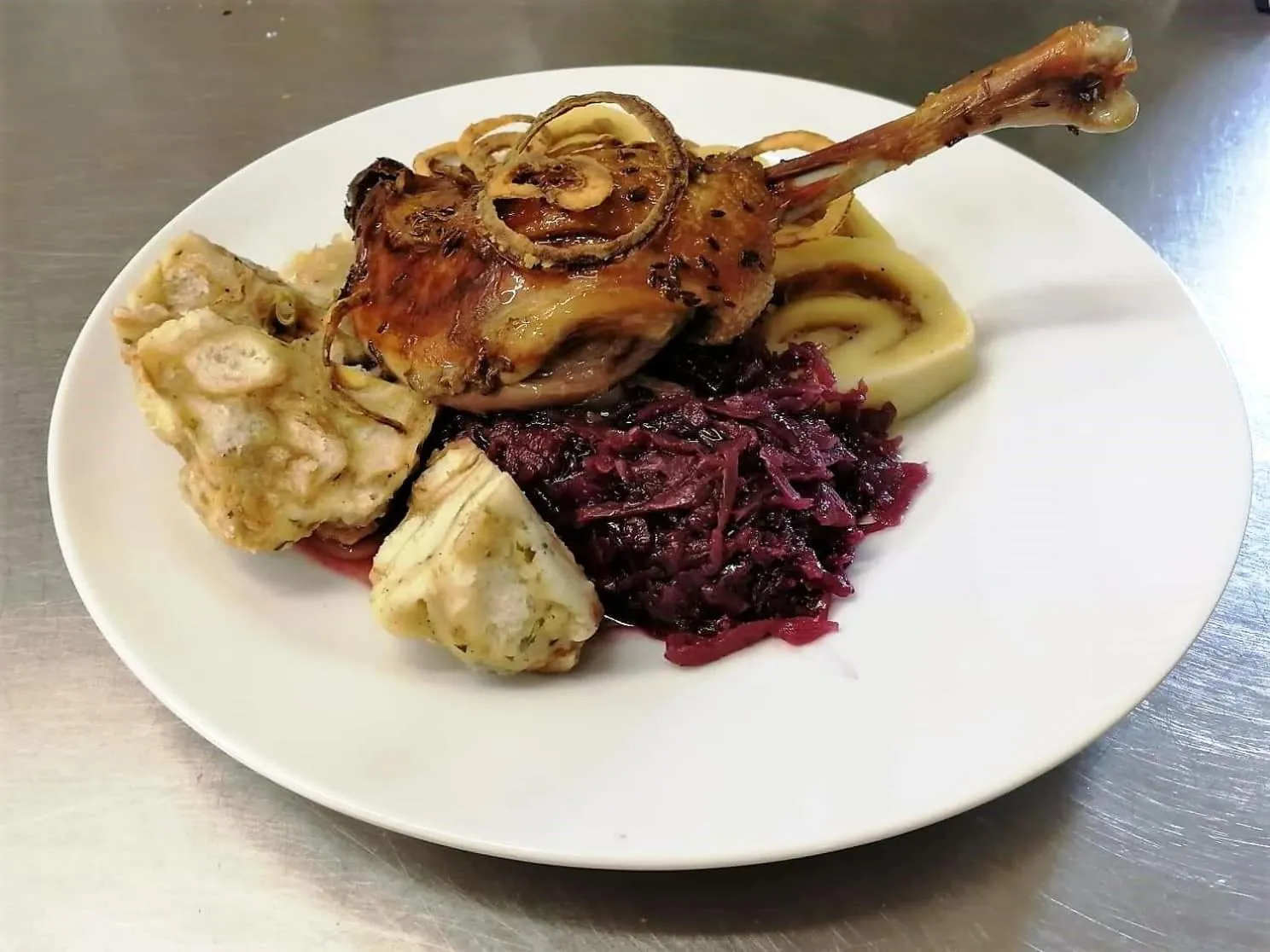 Lunch in Hotel Rohanov