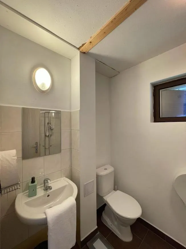 Toilet in Hotel Rohanov