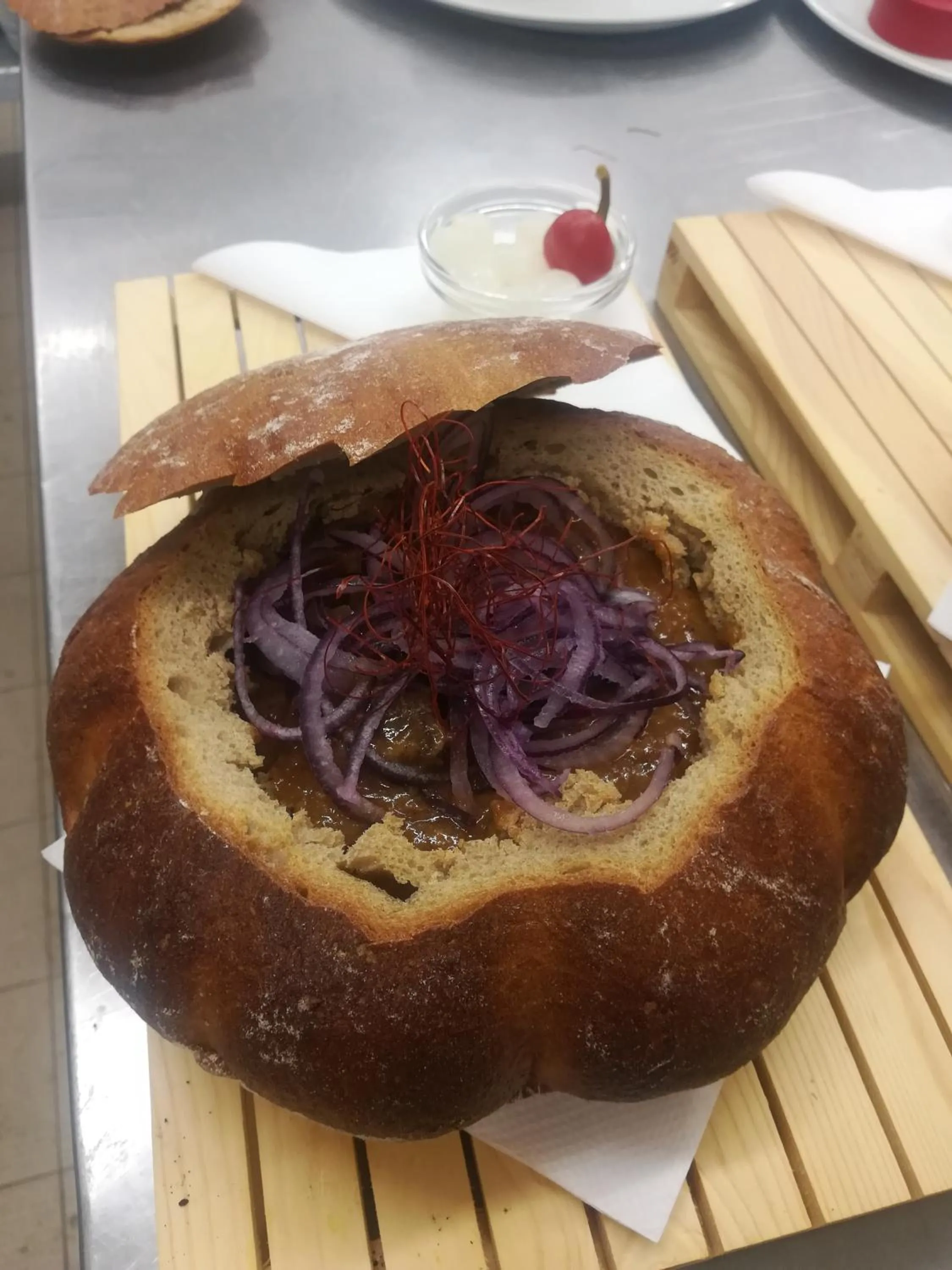 Lunch in Hotel Rohanov