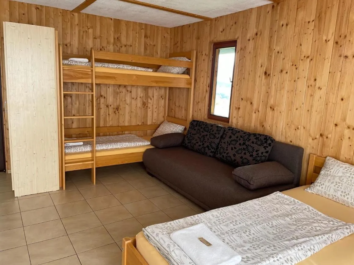 Bed in Hotel Rohanov