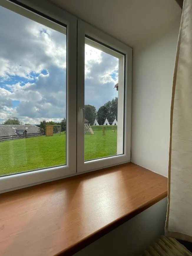 Garden view in Hotel Rohanov