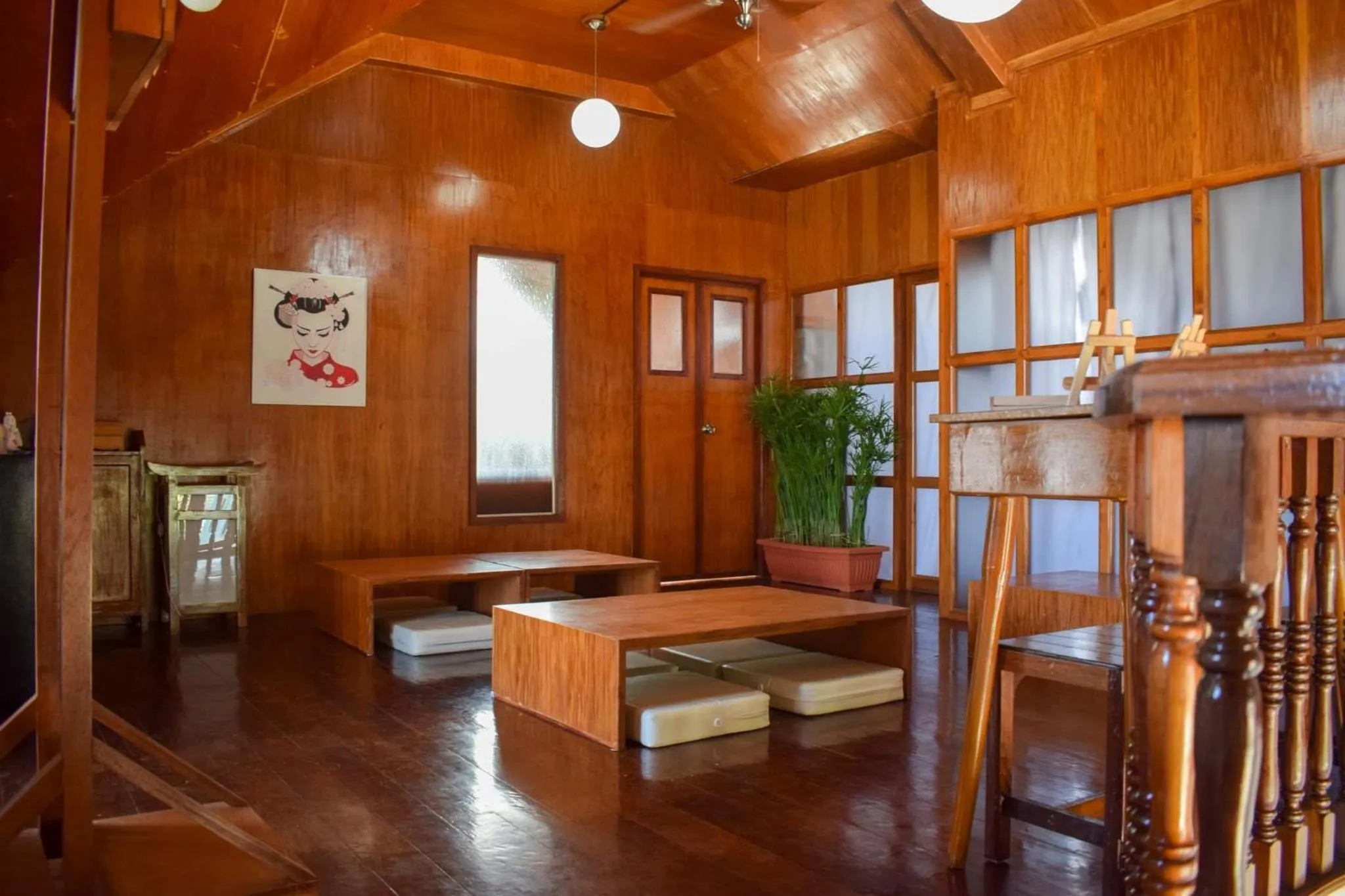 Living room in Orokasa Guesthouse