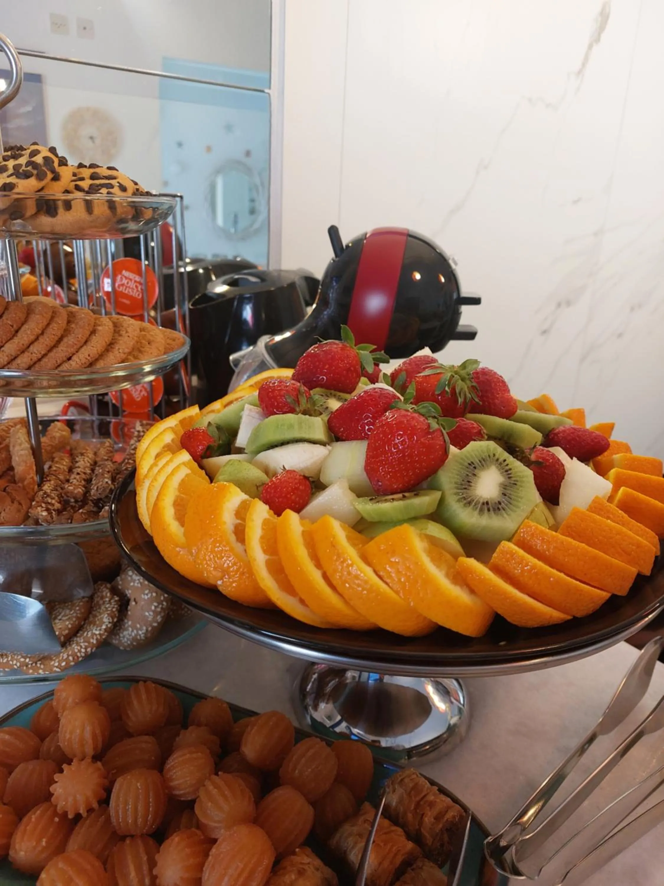 Buffet breakfast in Doron Hotel Delfini