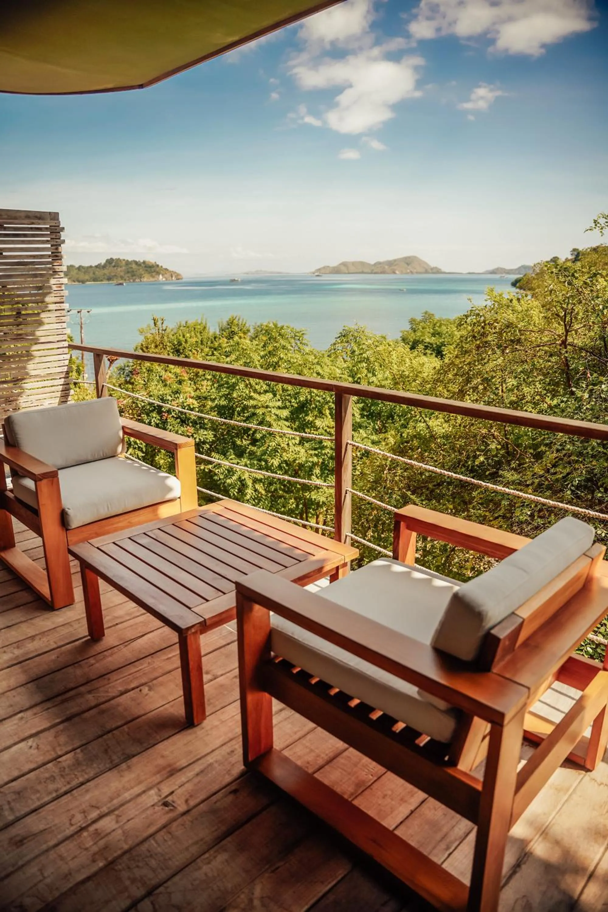 View (from property/room) in Menjaga Bay