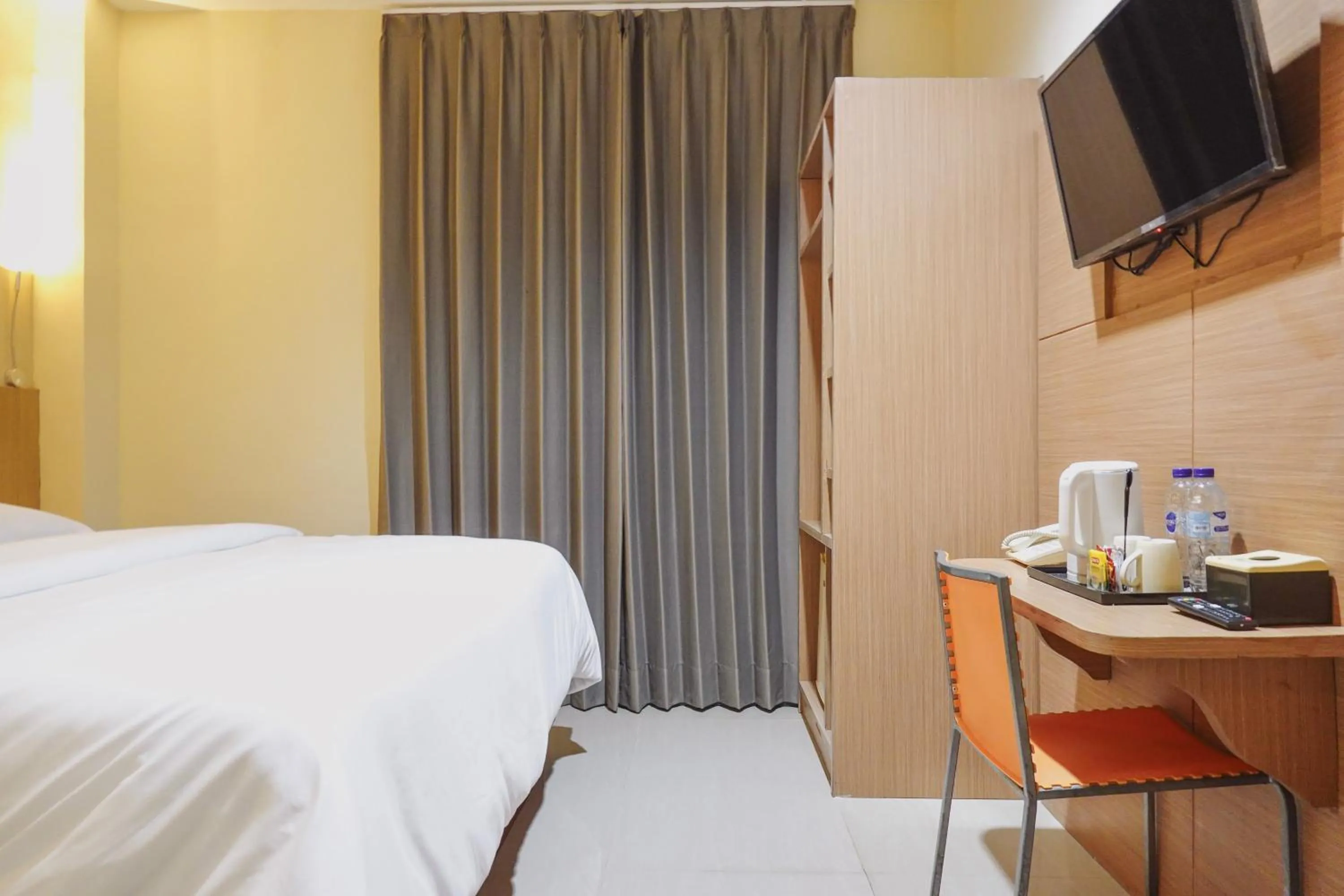 Bed in City Hotel Mataram