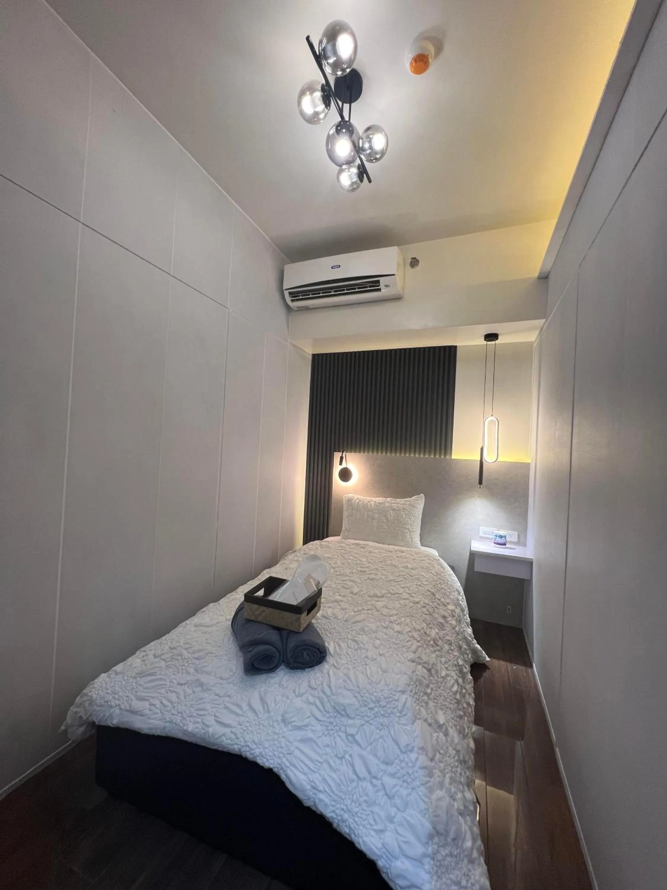 Bedroom, Bed in E & T Homecations 2 Bedroom Apartment at SMDC Air Residences