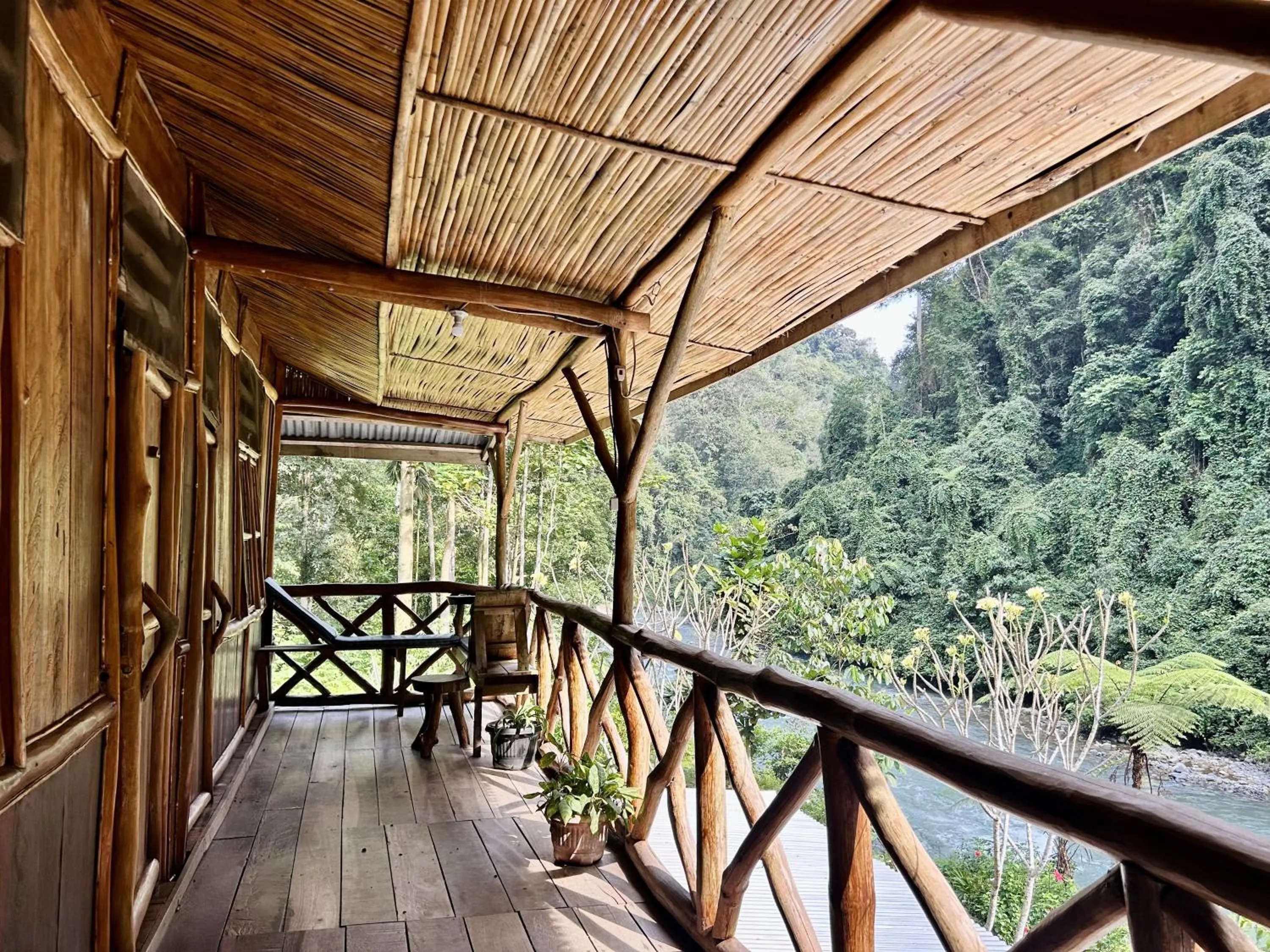 Balcony/Terrace in Back to Nature Ecotourism
