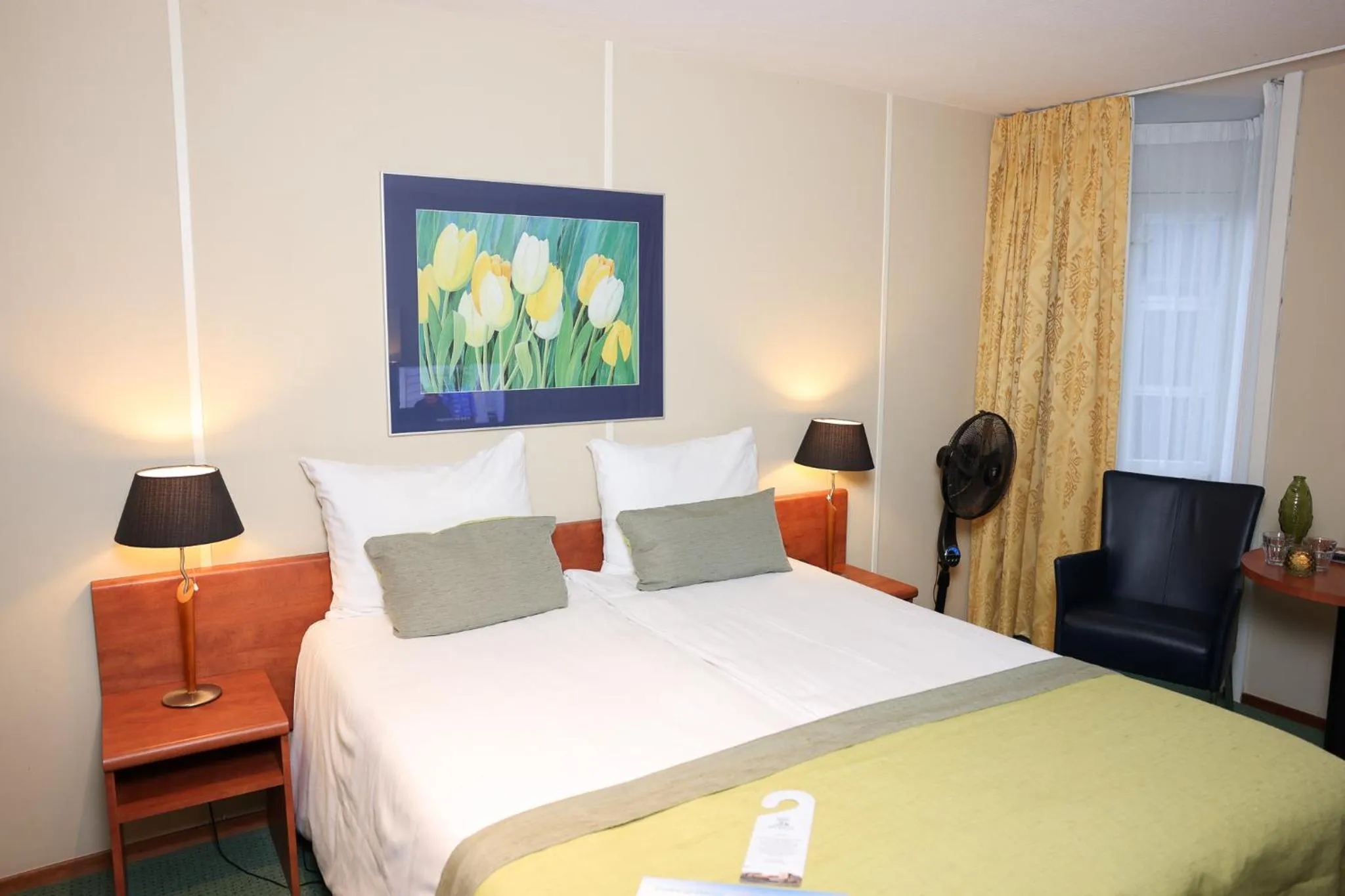 Bed in Hotel Noordzee