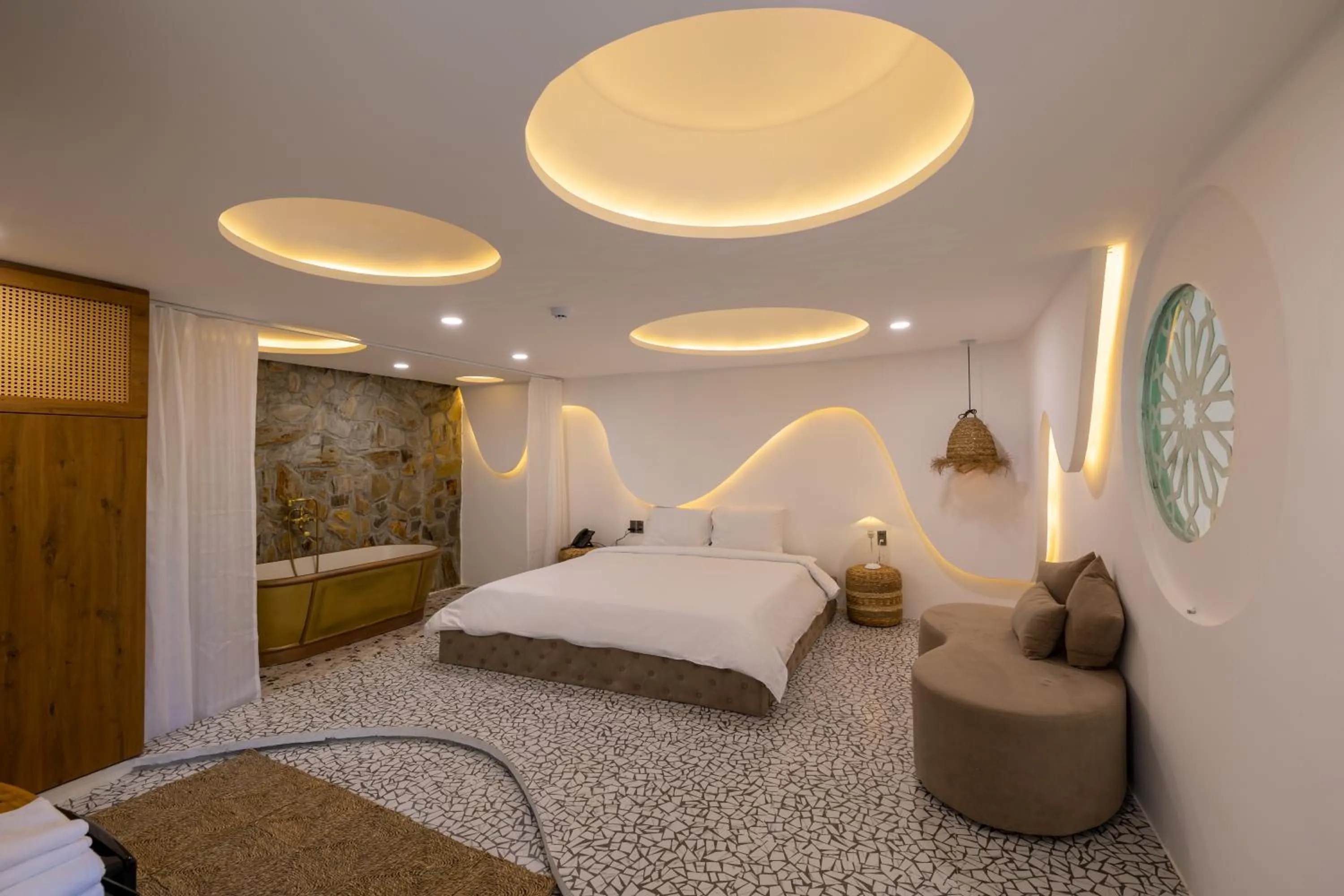 Bed in Pisces Hotel Hue