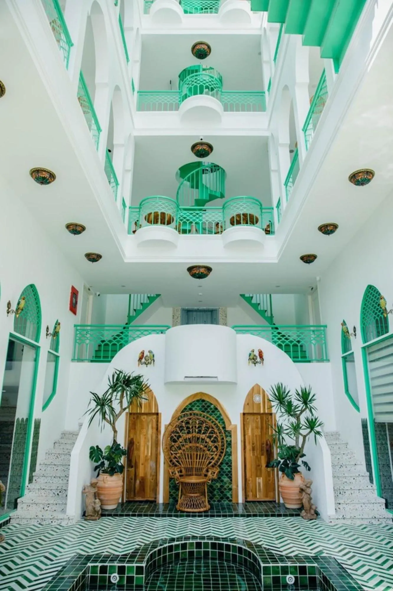 Property building in Pisces Hotel Hue