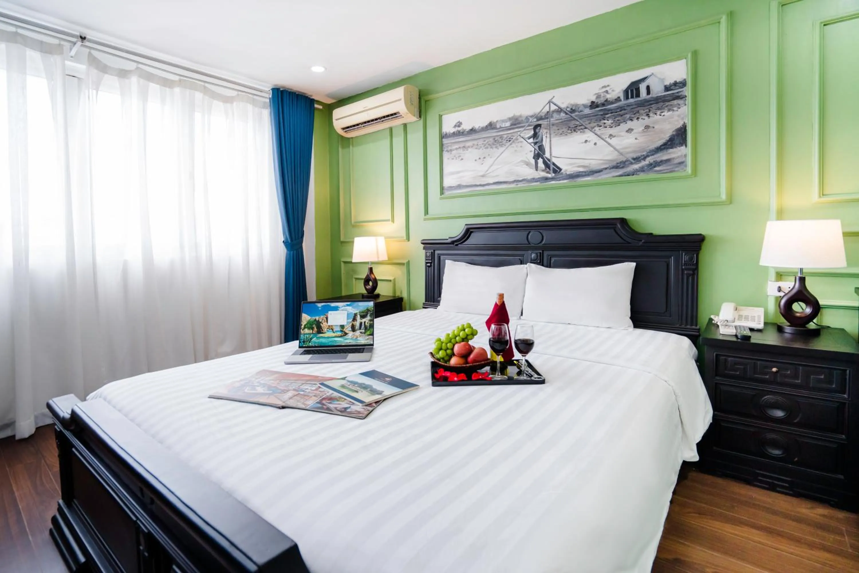 Photo of the whole room, Bed in Sena Boutique Hotel & Travel