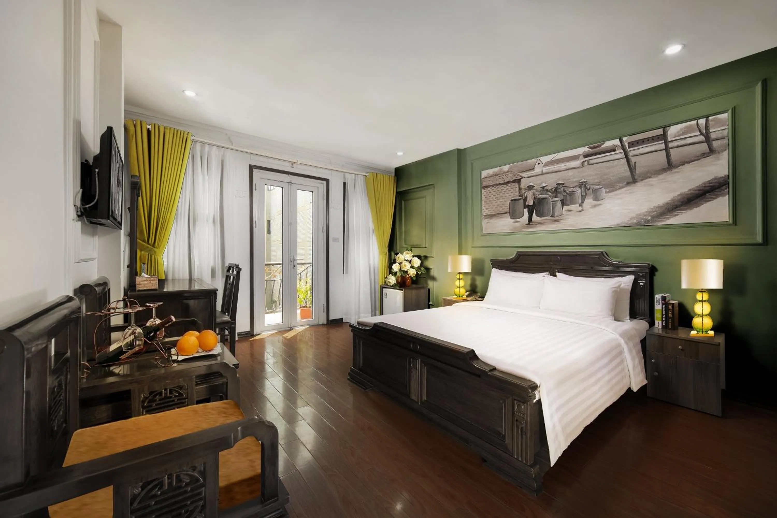 TV and multimedia, Bed in Sena Boutique Hotel & Travel