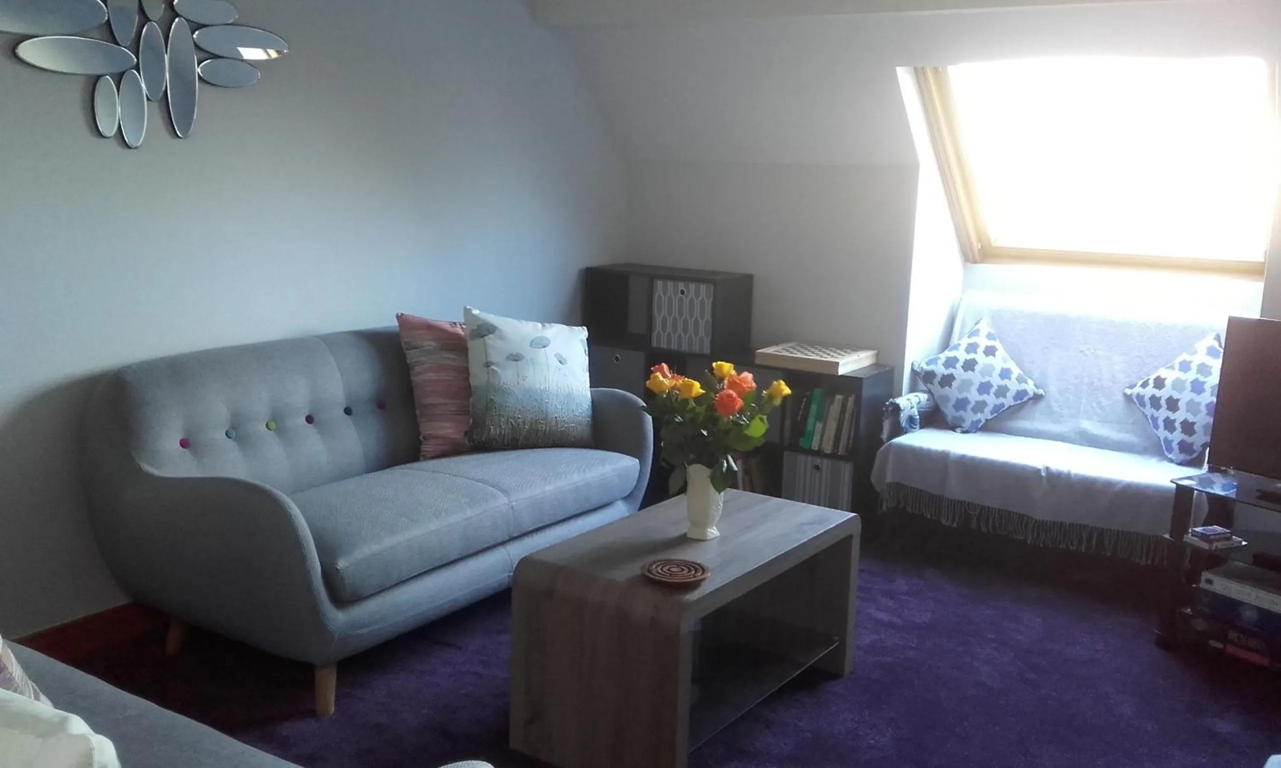 Living room in Twin Oaks Bed & Breakfast