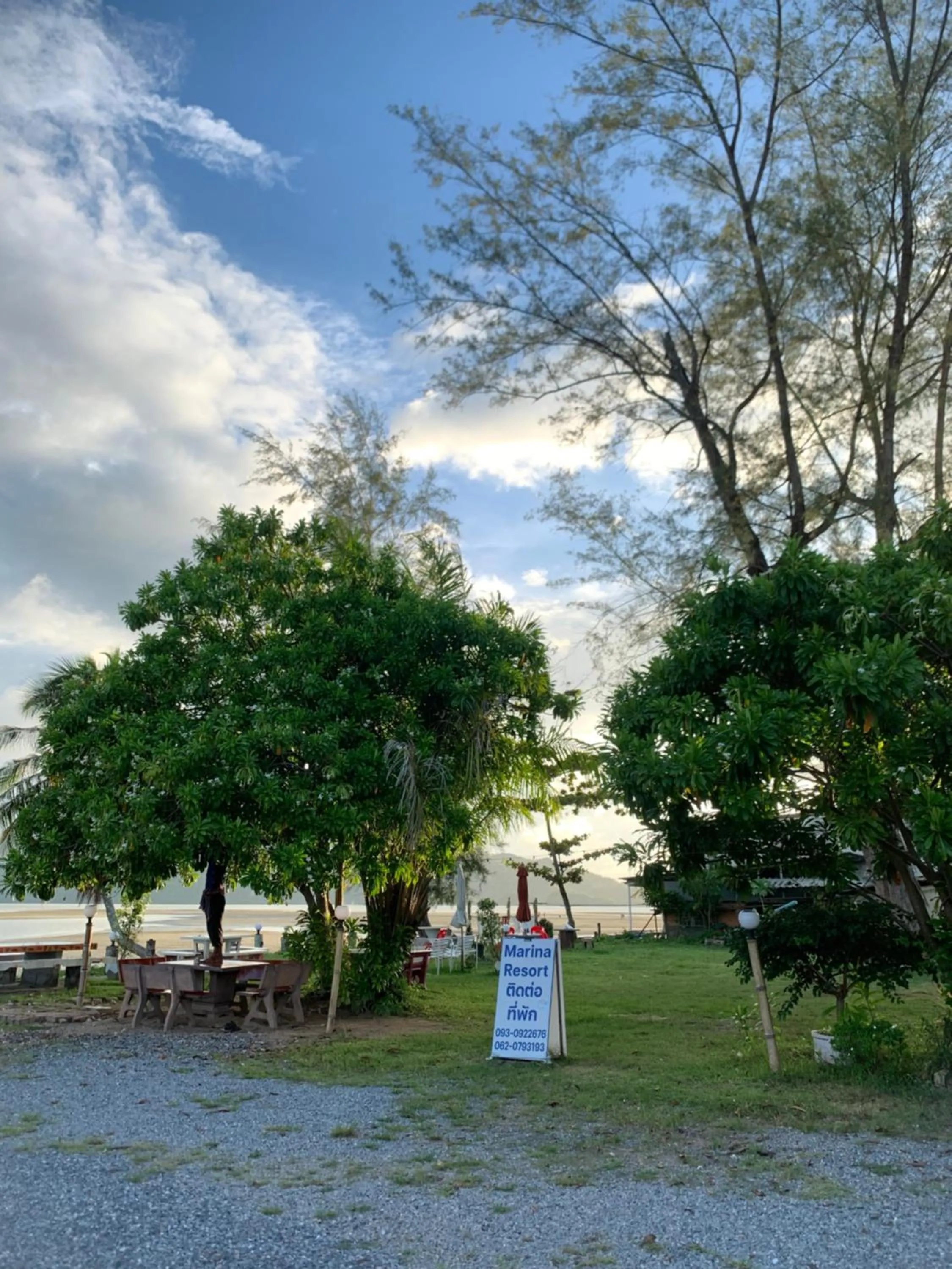 Natural landscape in Marina Resort at Pakbara Satun
