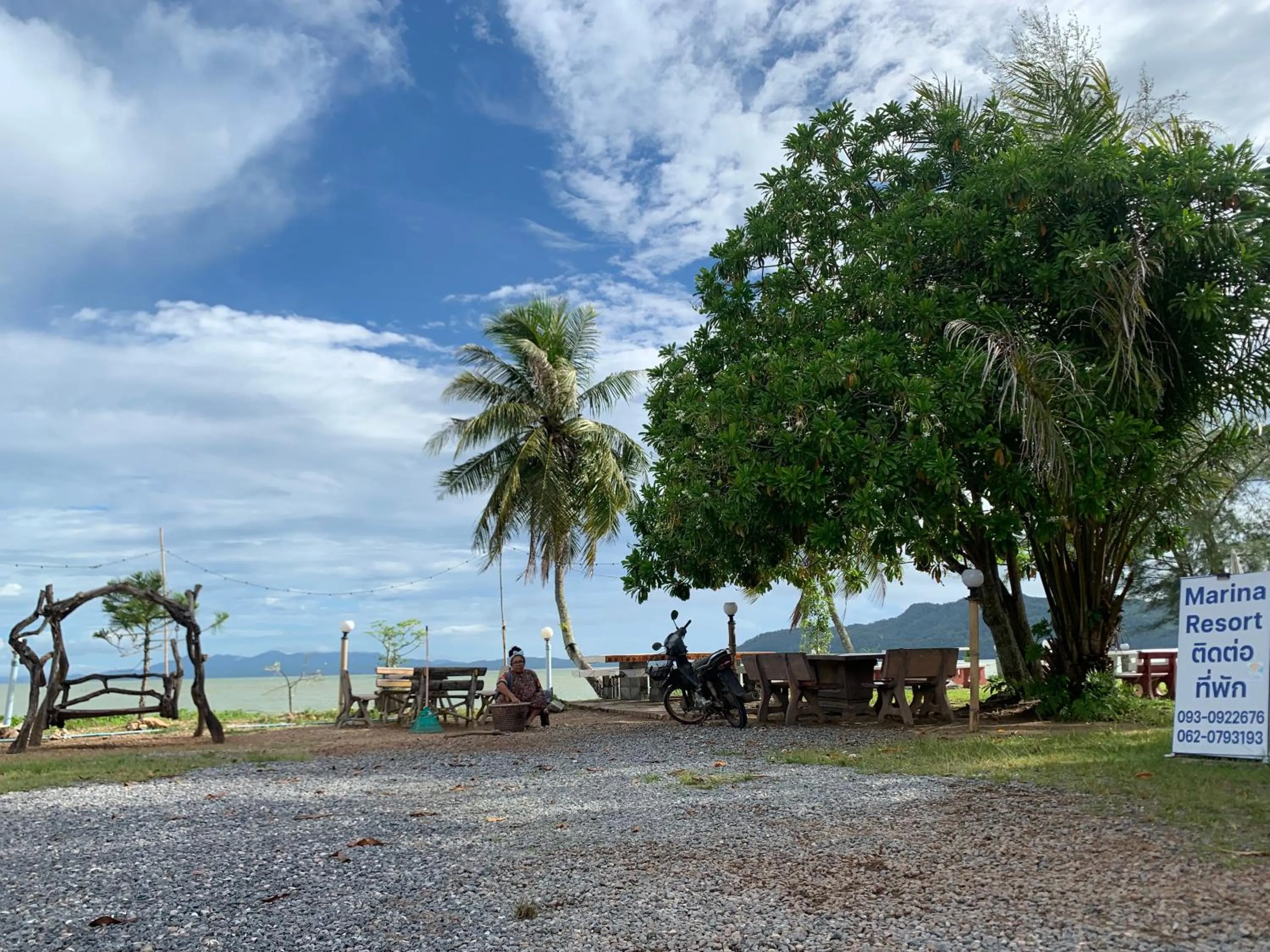 Communal lounge/ TV room in Marina Resort at Pakbara Satun