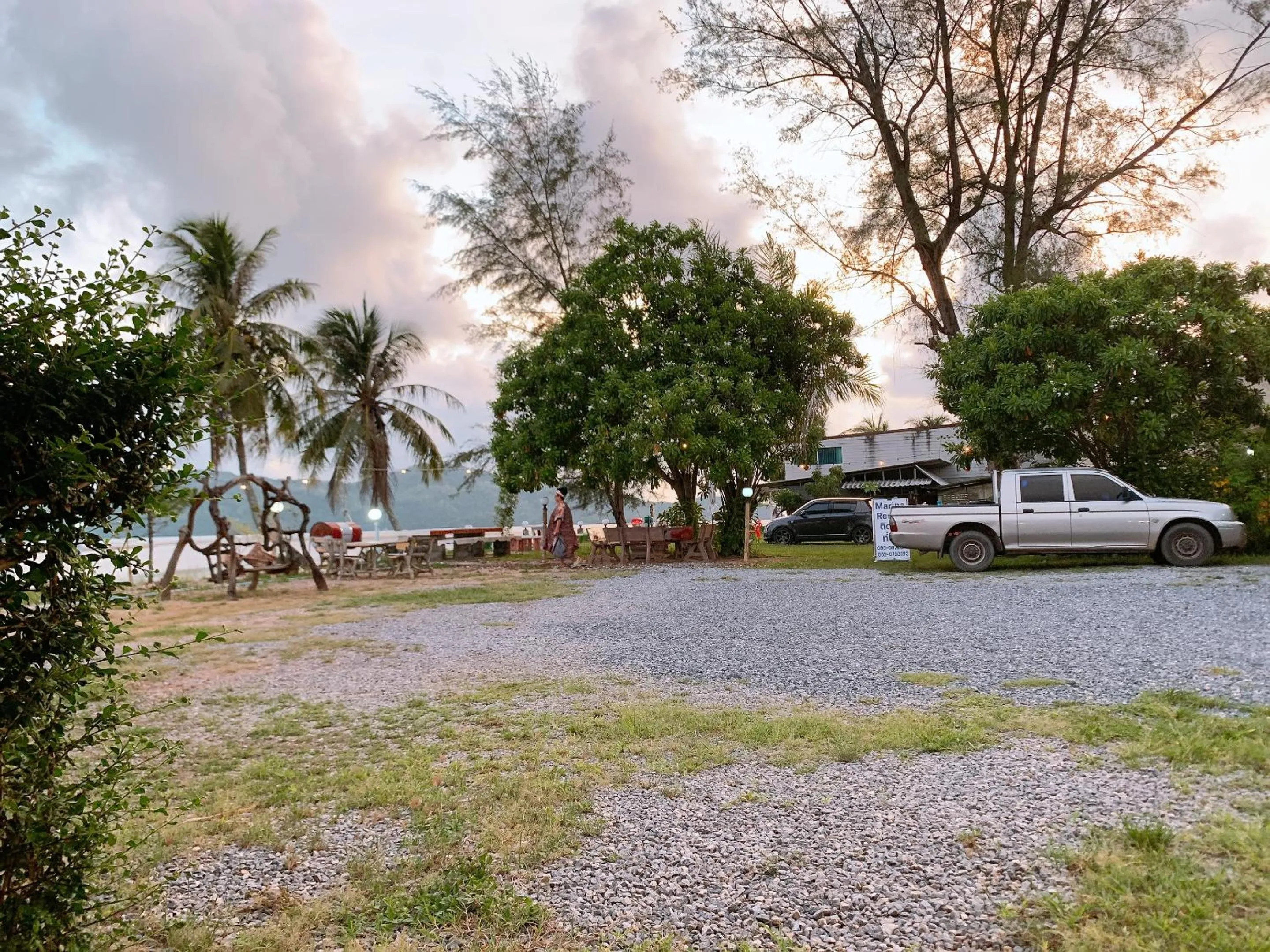Natural landscape in Marina Resort at Pakbara Satun