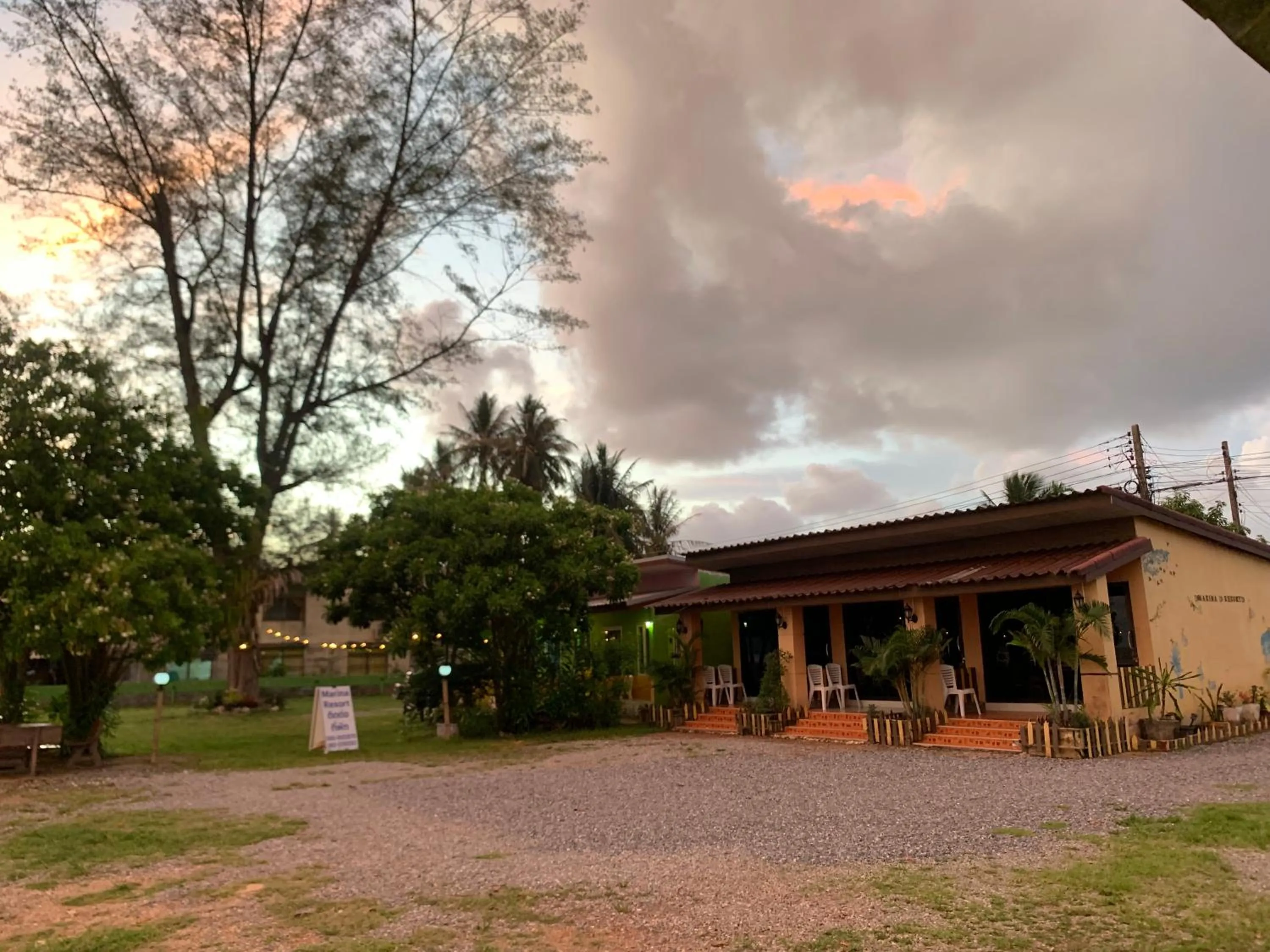 Property building in Marina Resort at Pakbara Satun