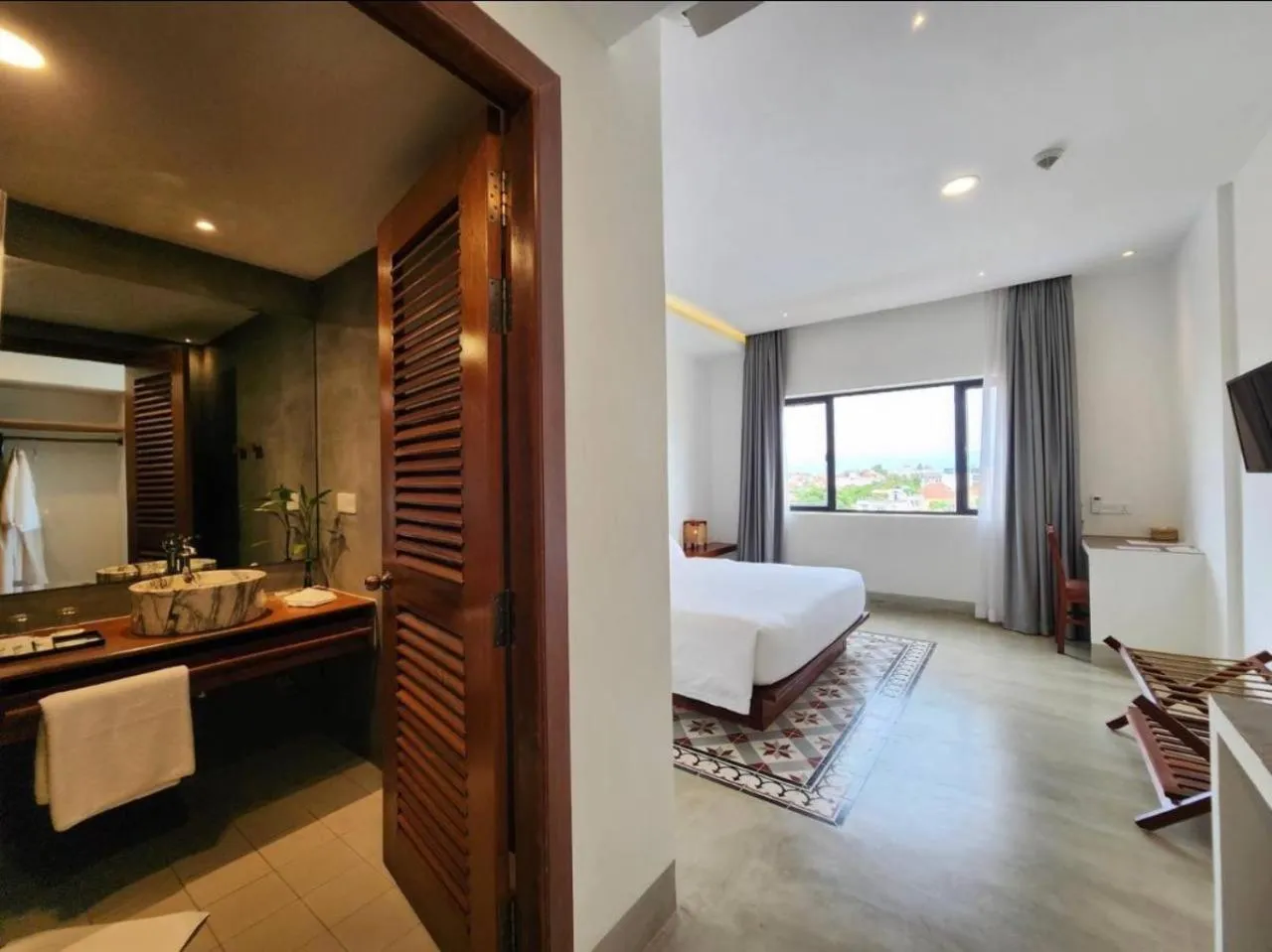 Photo of the whole room, Bed in DACO Hotel