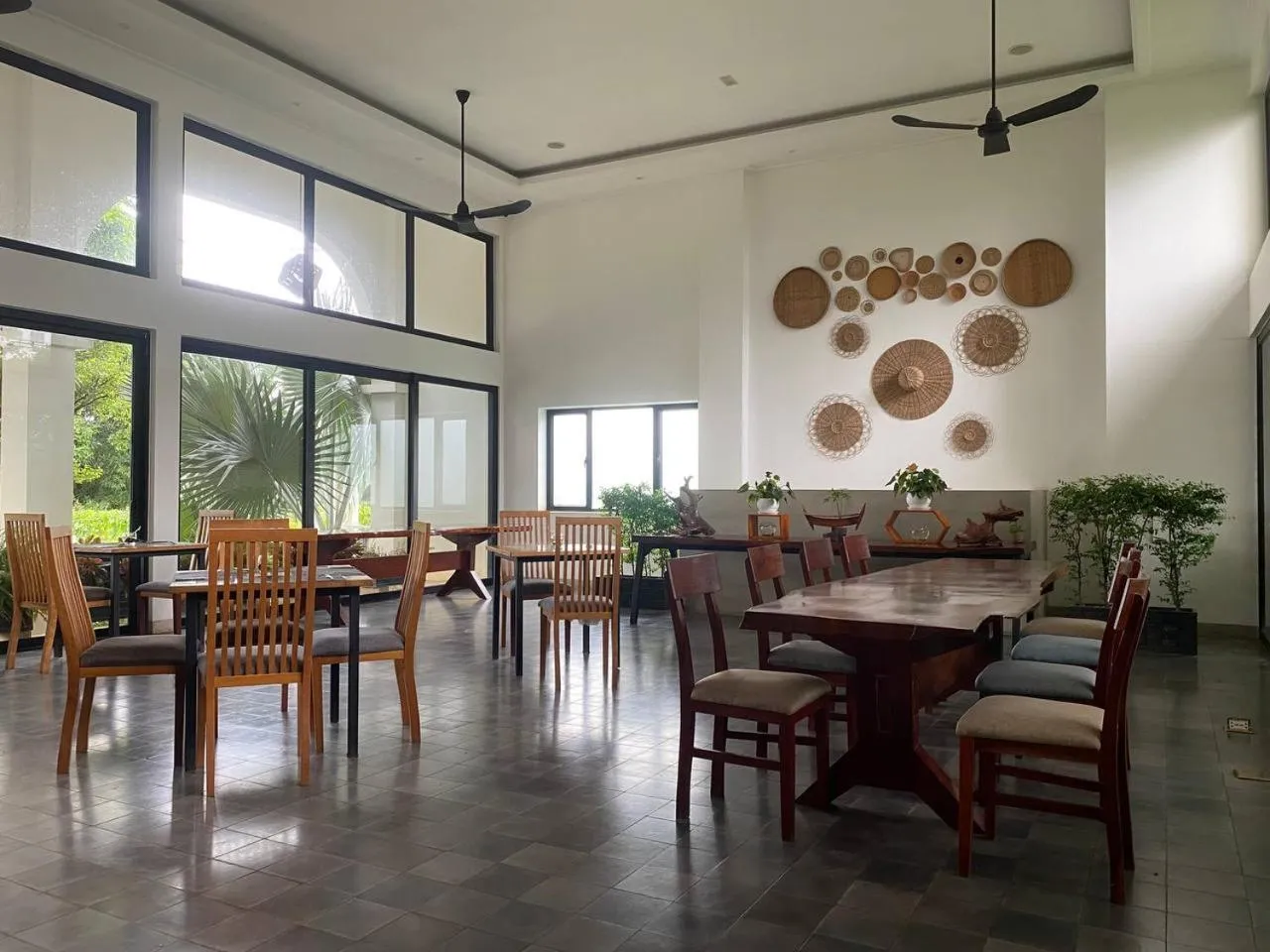 Seating area in DACO Hotel