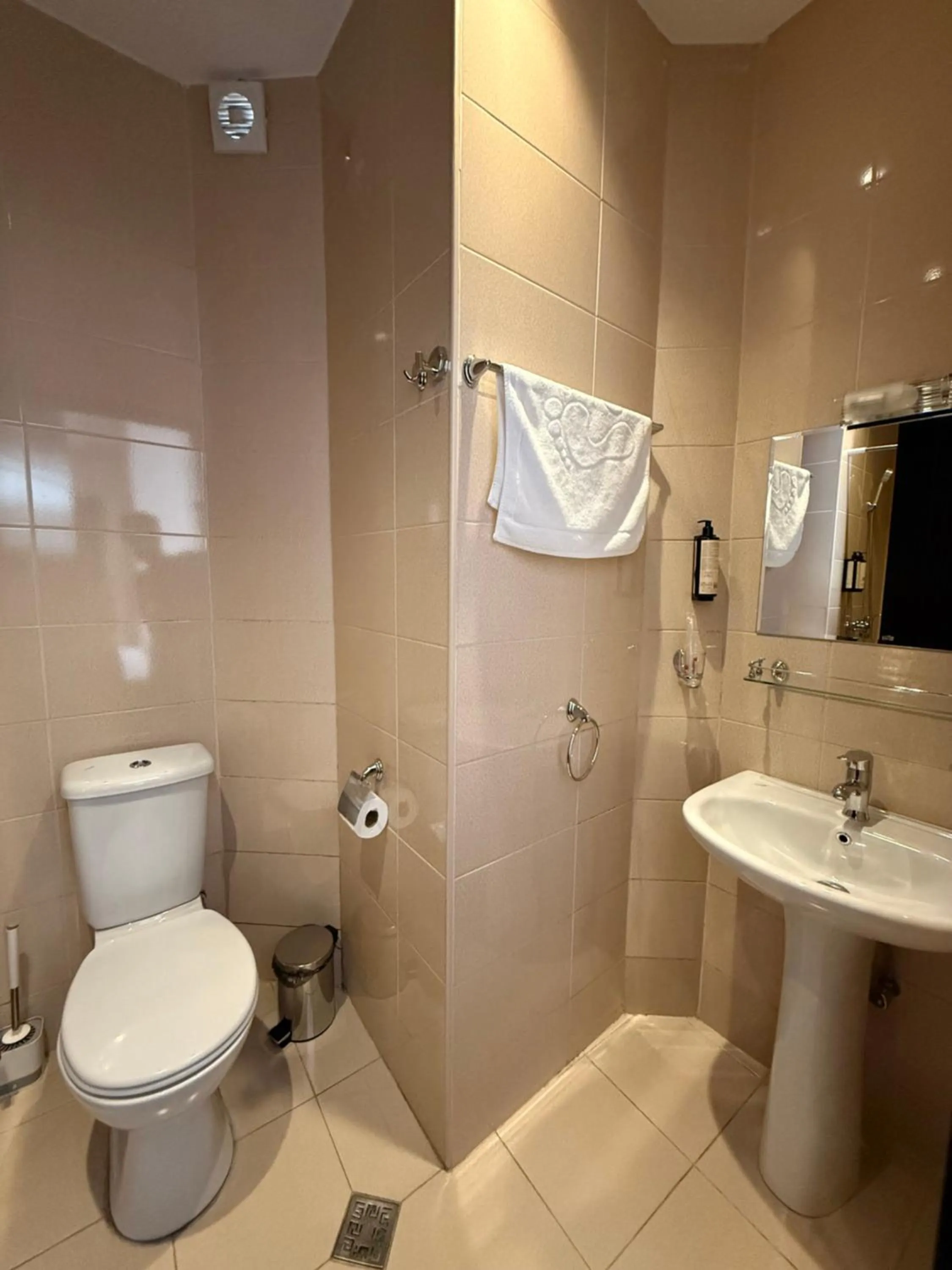 Shower in Liva Hotel