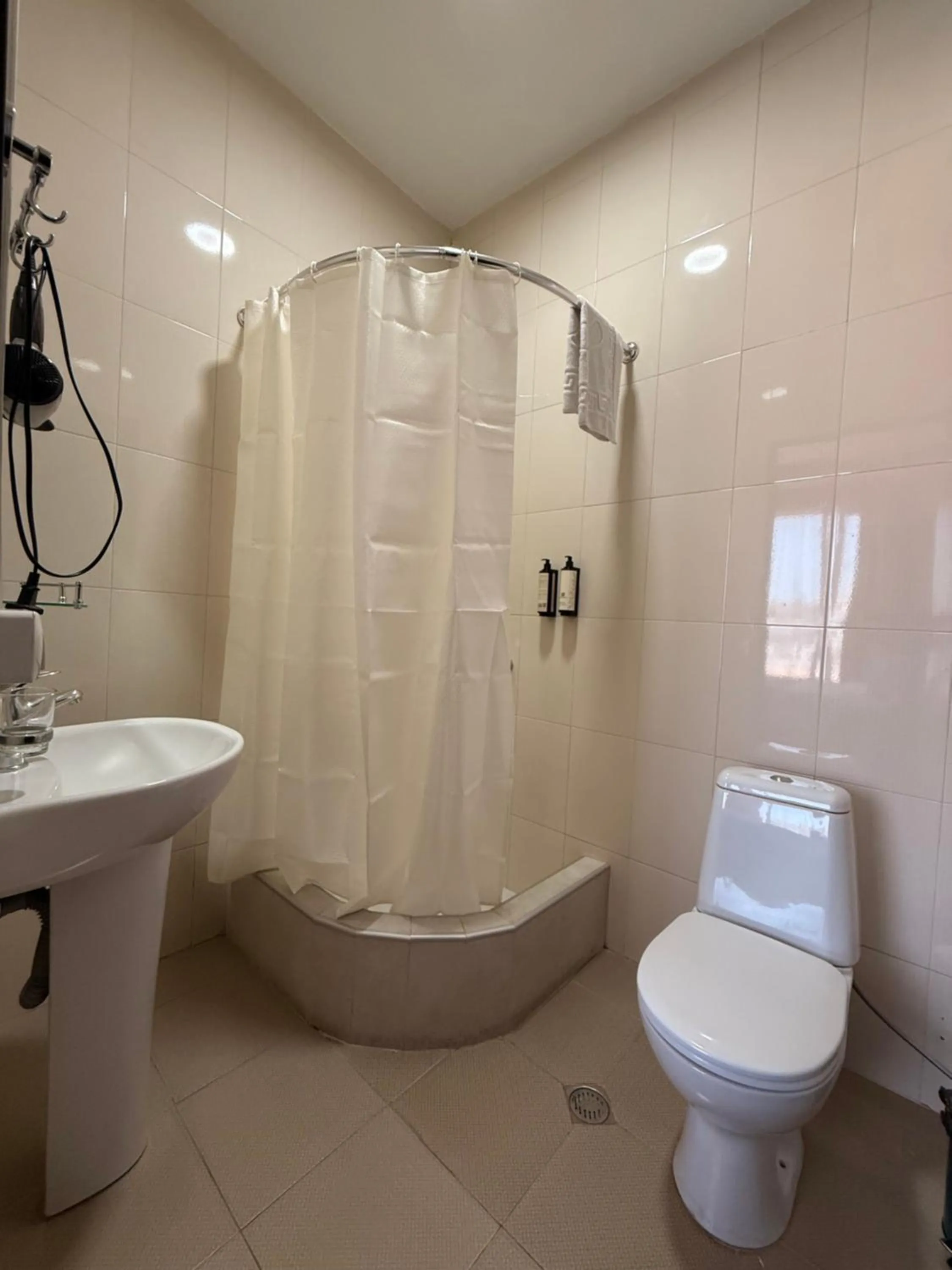 Shower in Liva Hotel