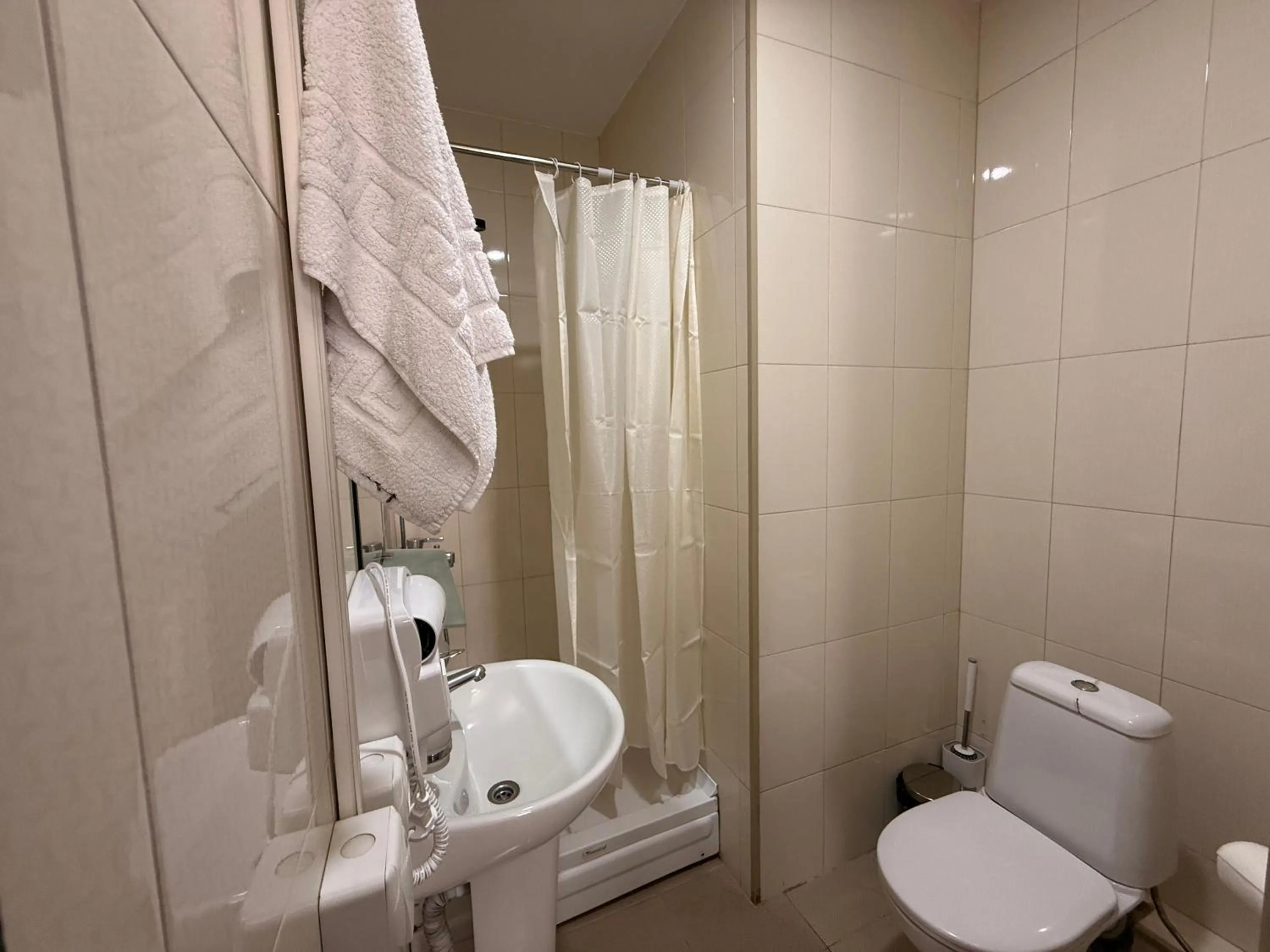 Shower in Liva Hotel