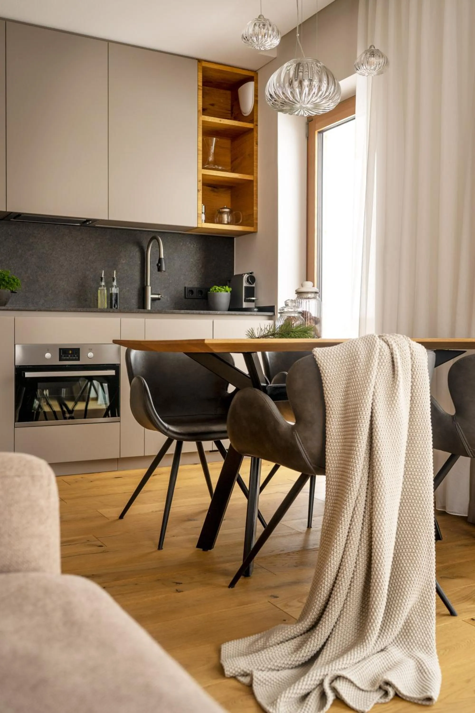 Kitchen or kitchenette in Alpin Residenz Dachsteinperle