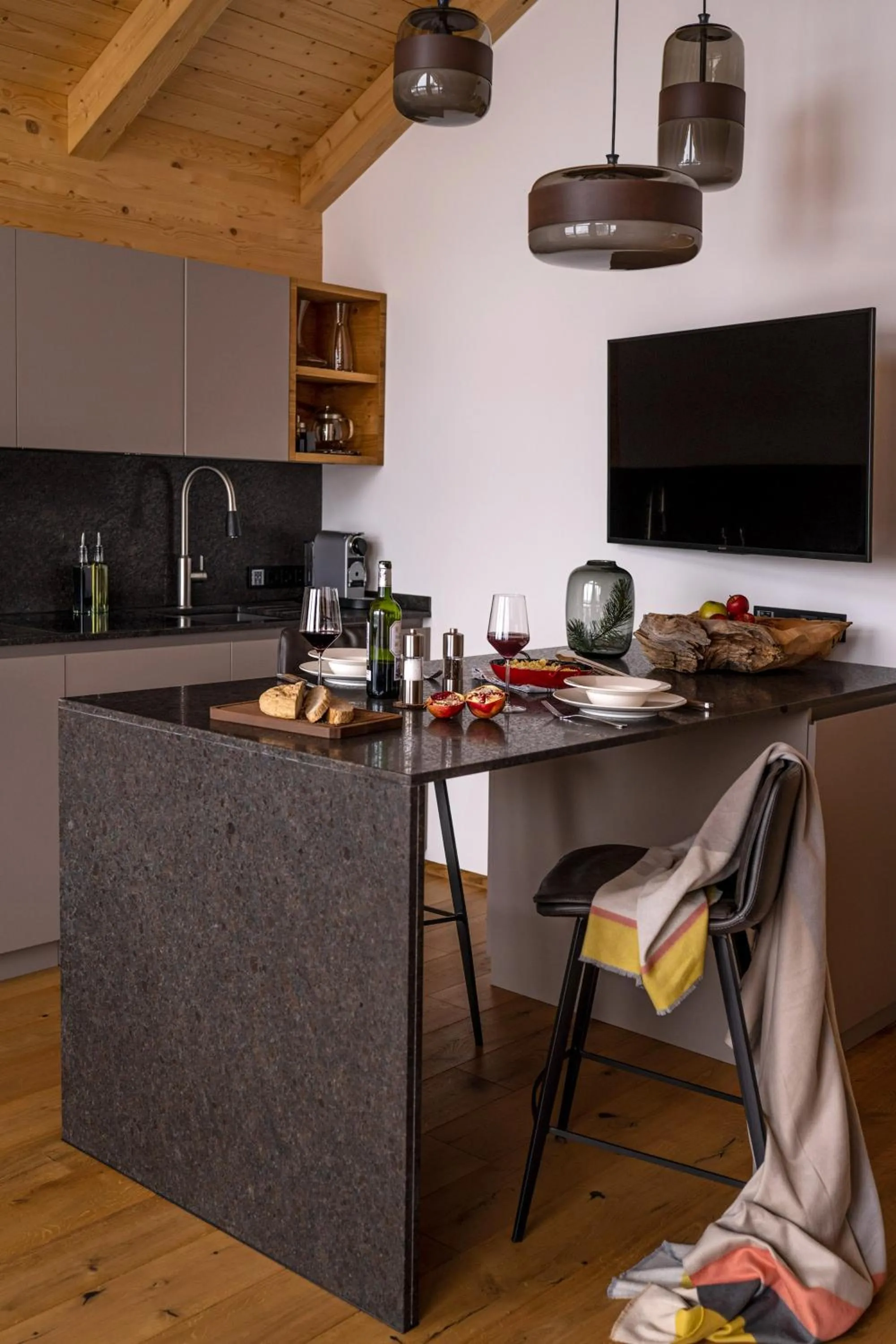 Kitchen or kitchenette in Alpin Residenz Dachsteinperle