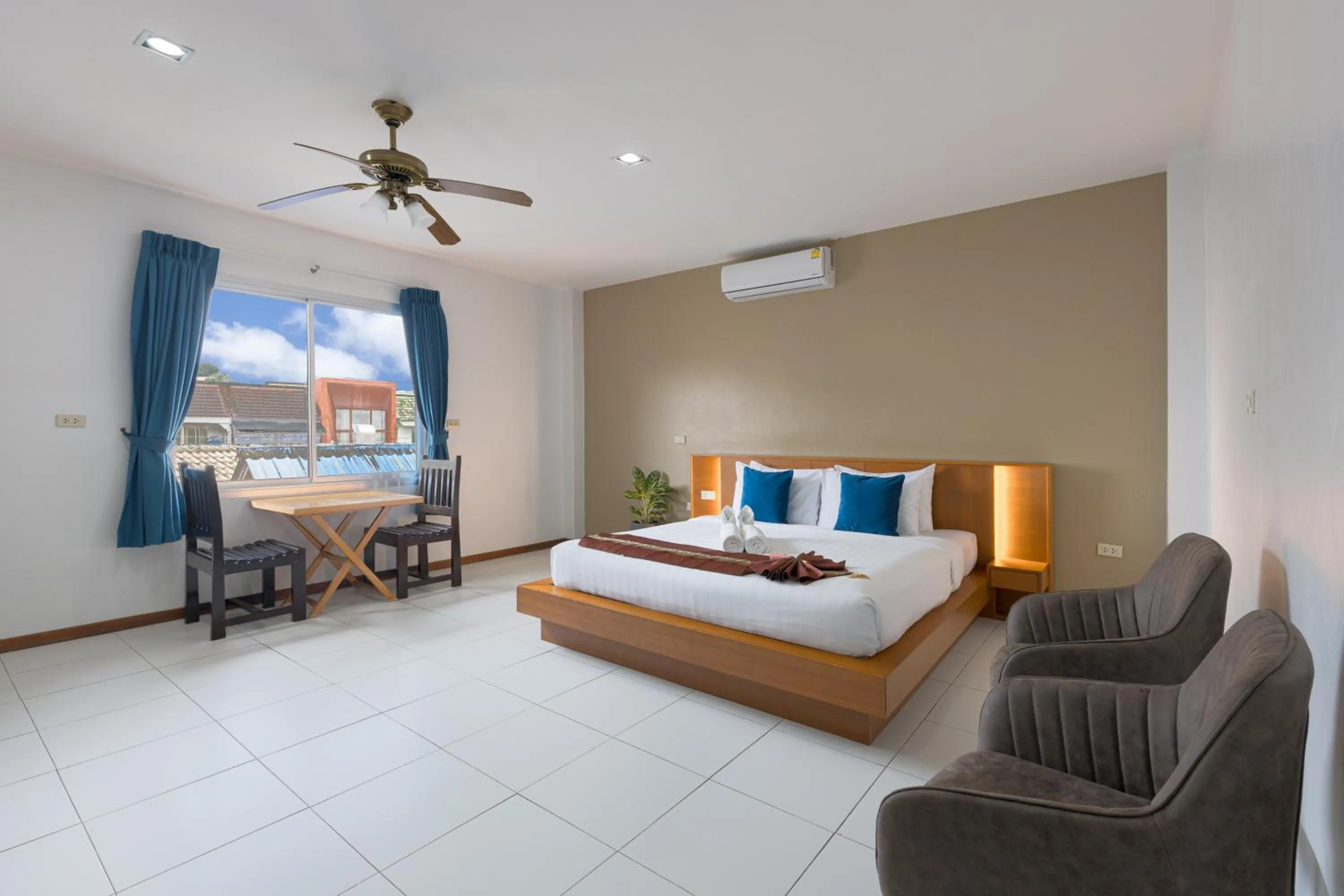 Bed in Blue Palm Kata Resort