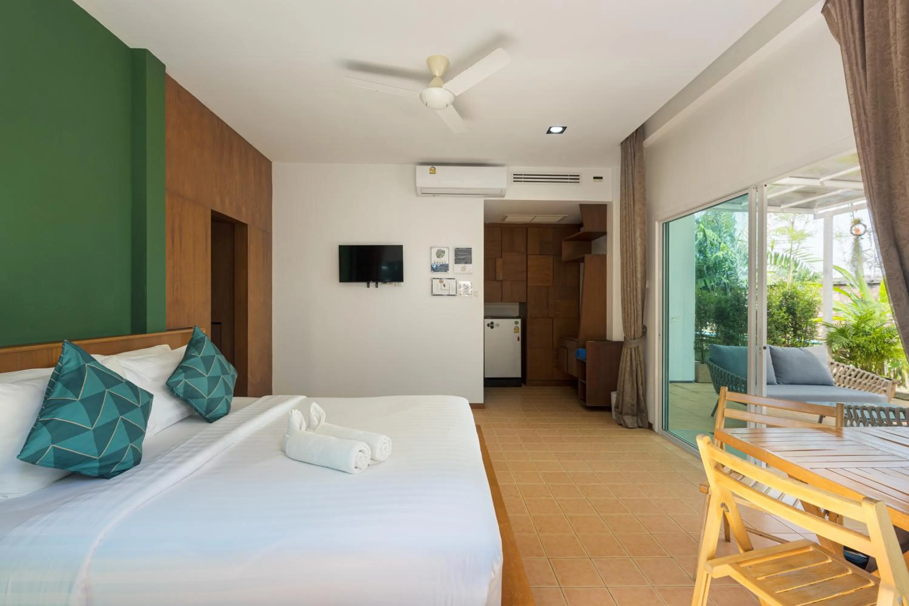 Bed in Blue Palm Kata Resort