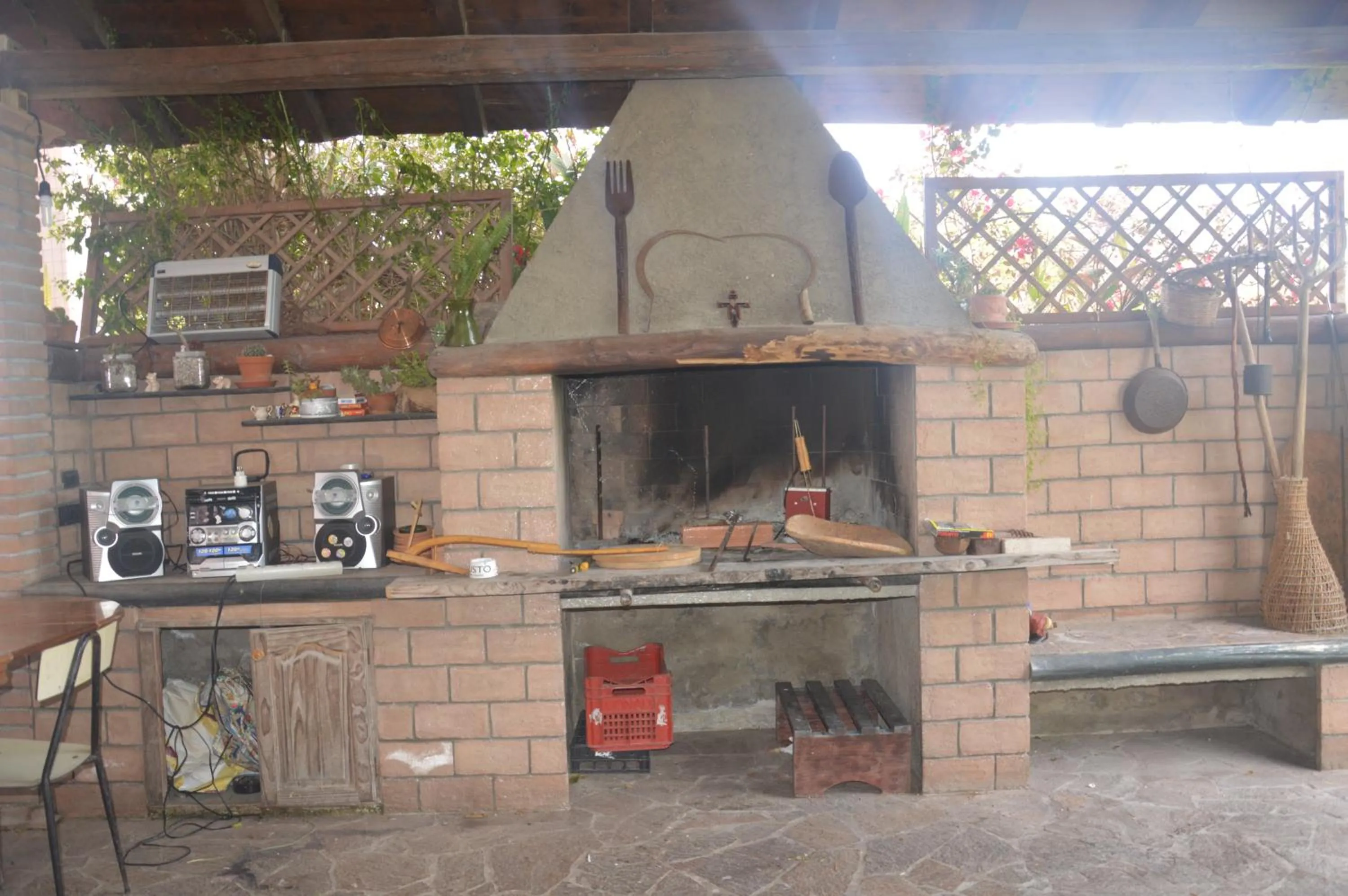 BBQ facilities in B&B Fra e Fe